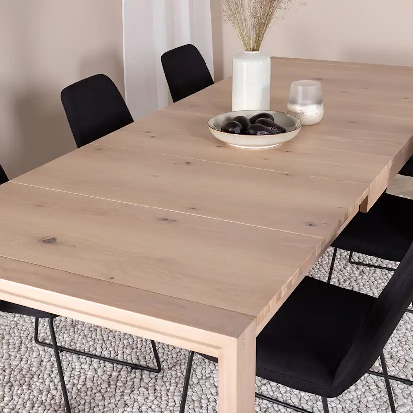 Spisegruppe Venture Home Slider med 6 Muce Stoler