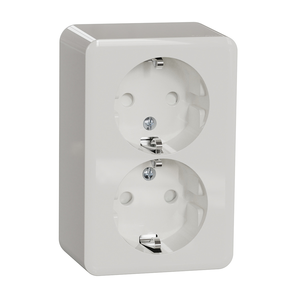 Stikkontakt Schneider Electric Exxact 2-Veis
