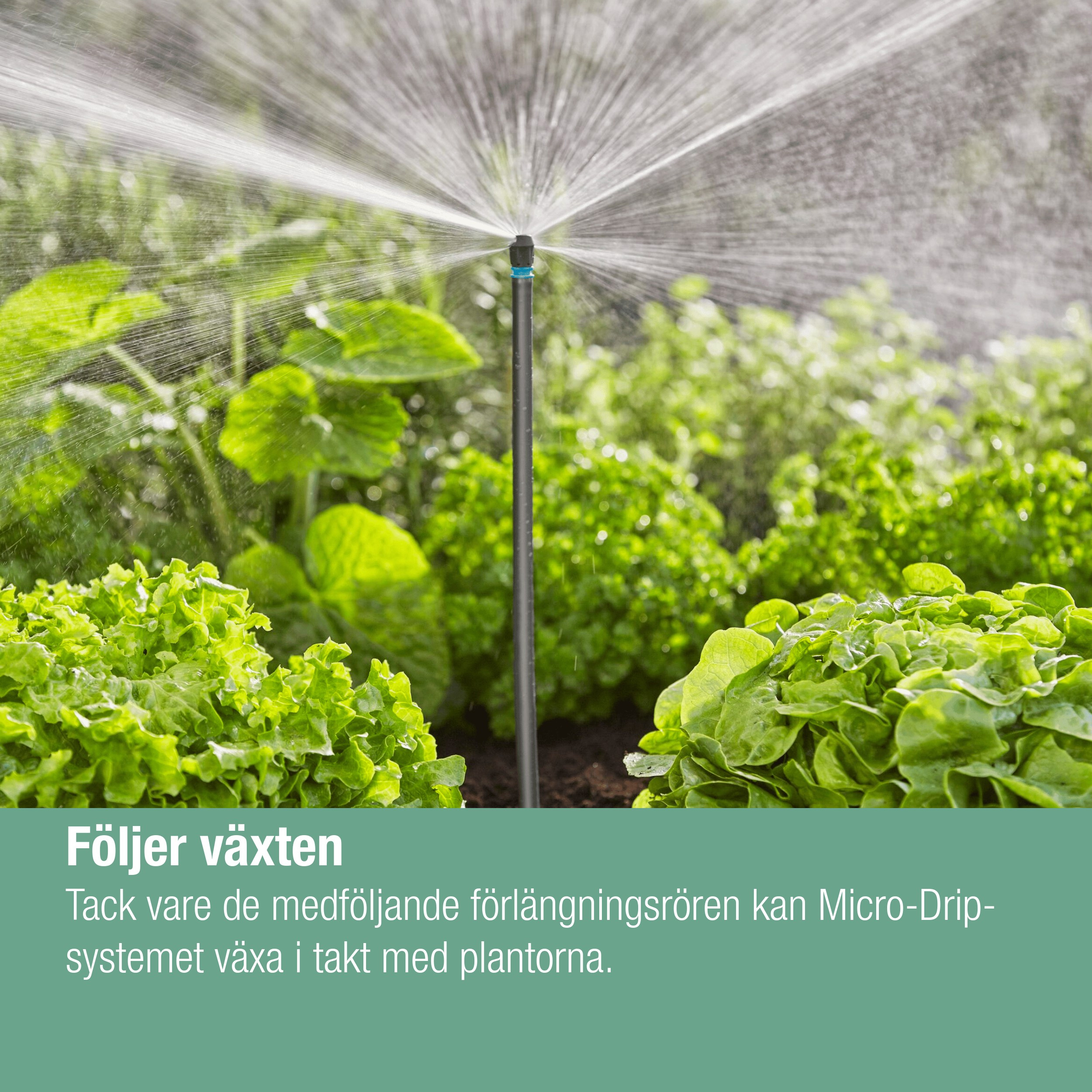 Vanningssett Gardena Micro-Drip Blomster/Kjøkkenhager