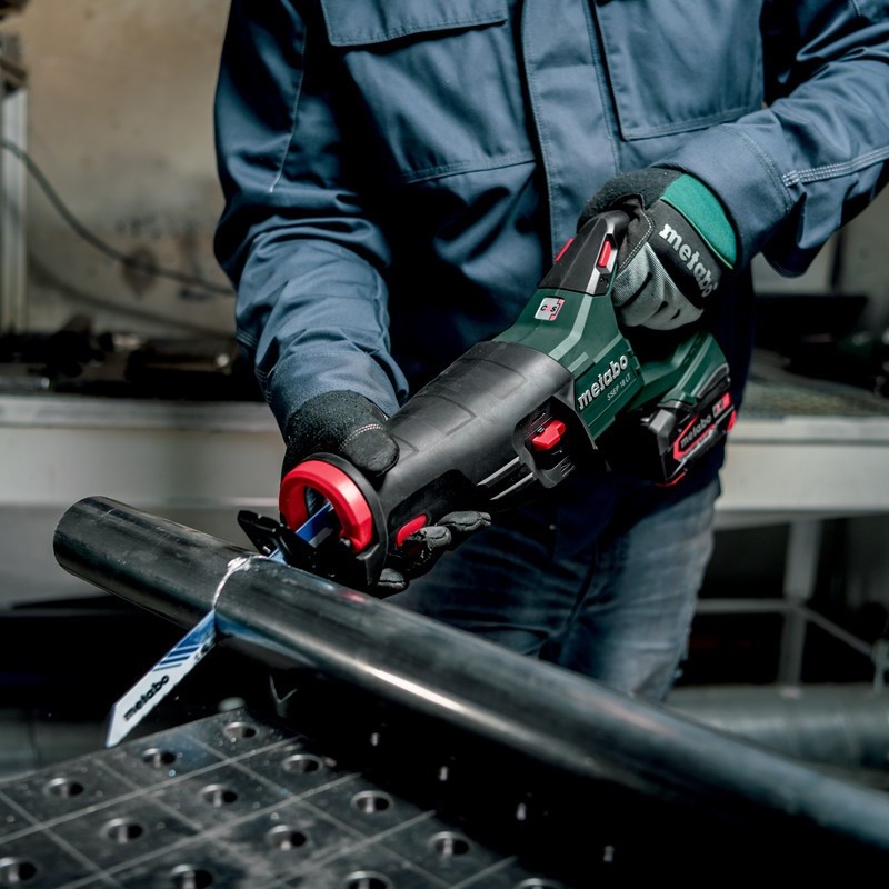 Bajonettsag Metabo SSEP 18 LT MetaBox uten Batteri og Lader