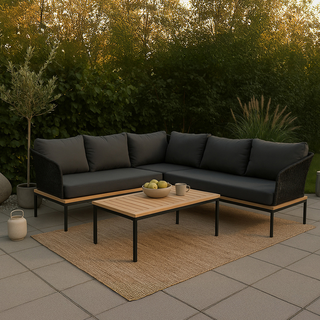 Hjørnesofa Venture Home Andorra Utendørs