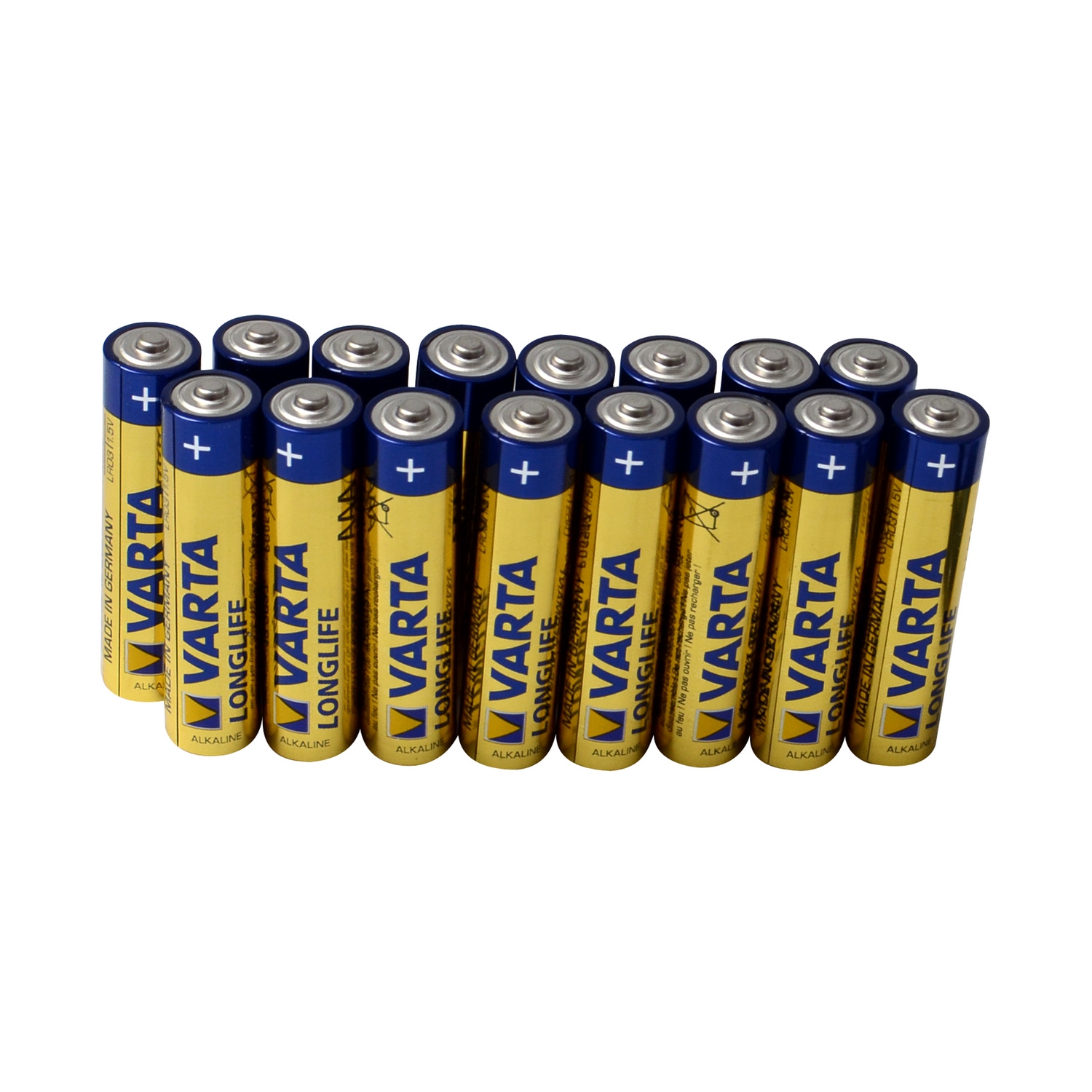 Batterier Varta Longlife AAA 16-pk