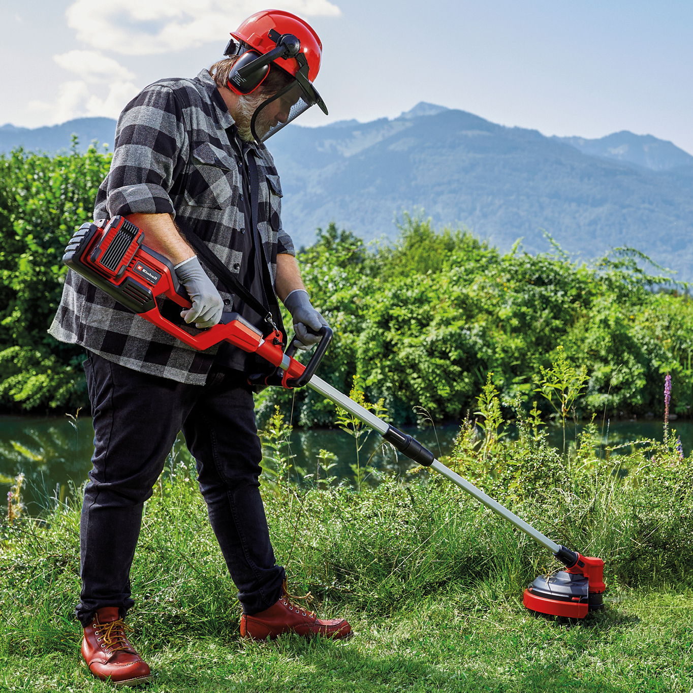 Multifunksjonsredskap Einhell GE-LM 36 4in1