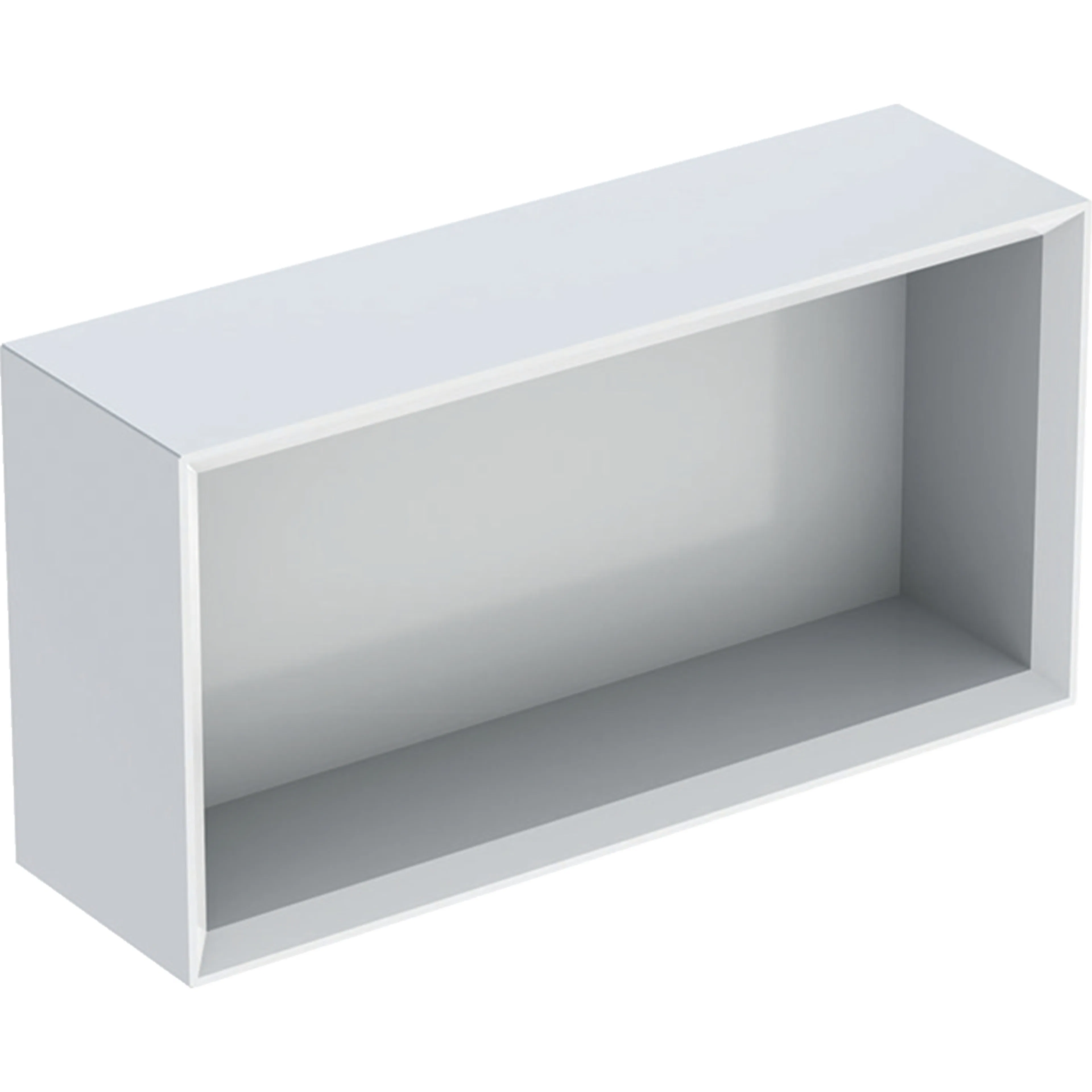 GEBERIT ICON VÄGGBOX REKT B45 VIT / LACKERAD HÖGBLANK Vit