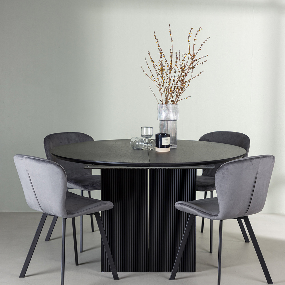 Spisegruppe Venture Home Matilda med 4 Lilja Stoler