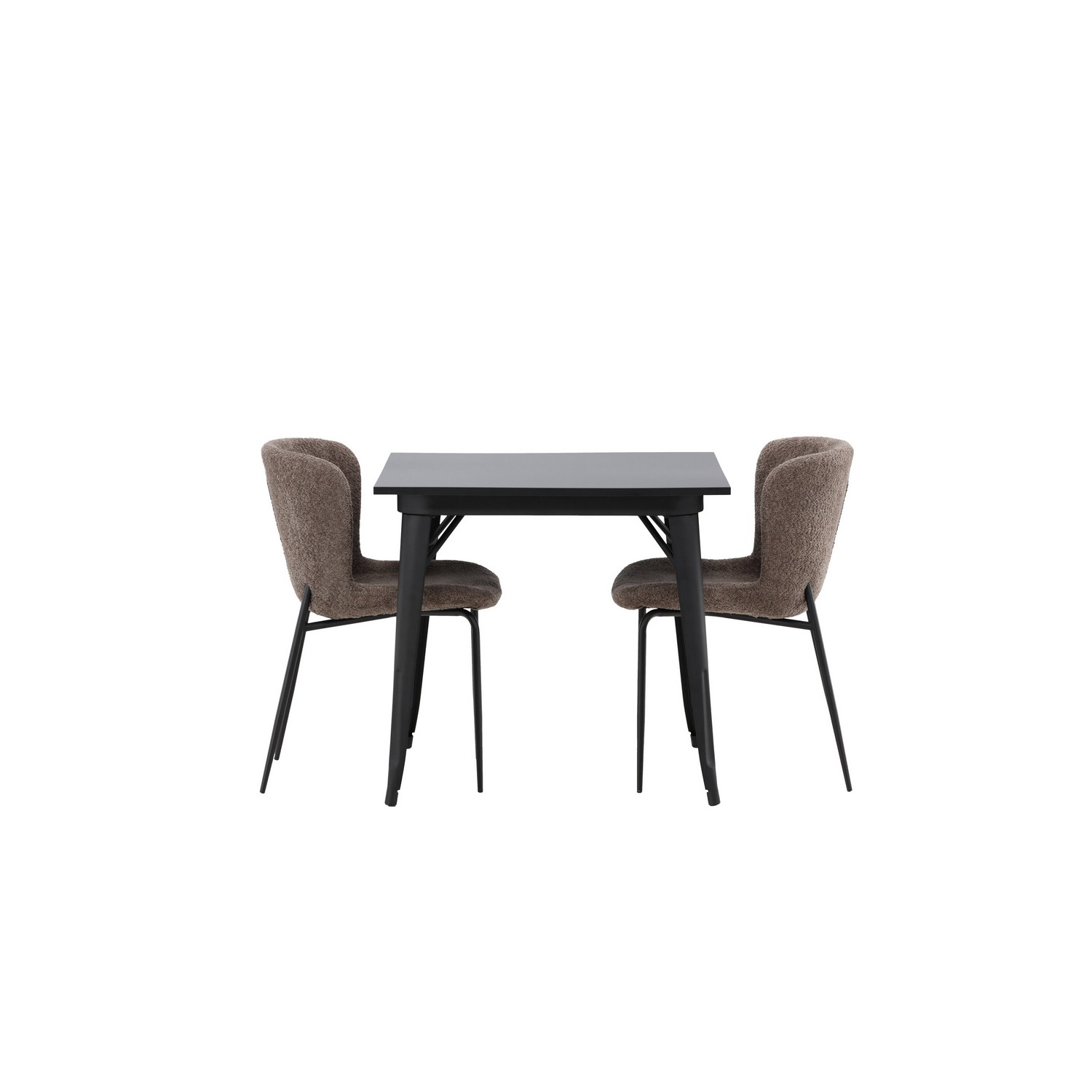 Spisegruppe Venture Home Tempe med 2 Modesto Stoler