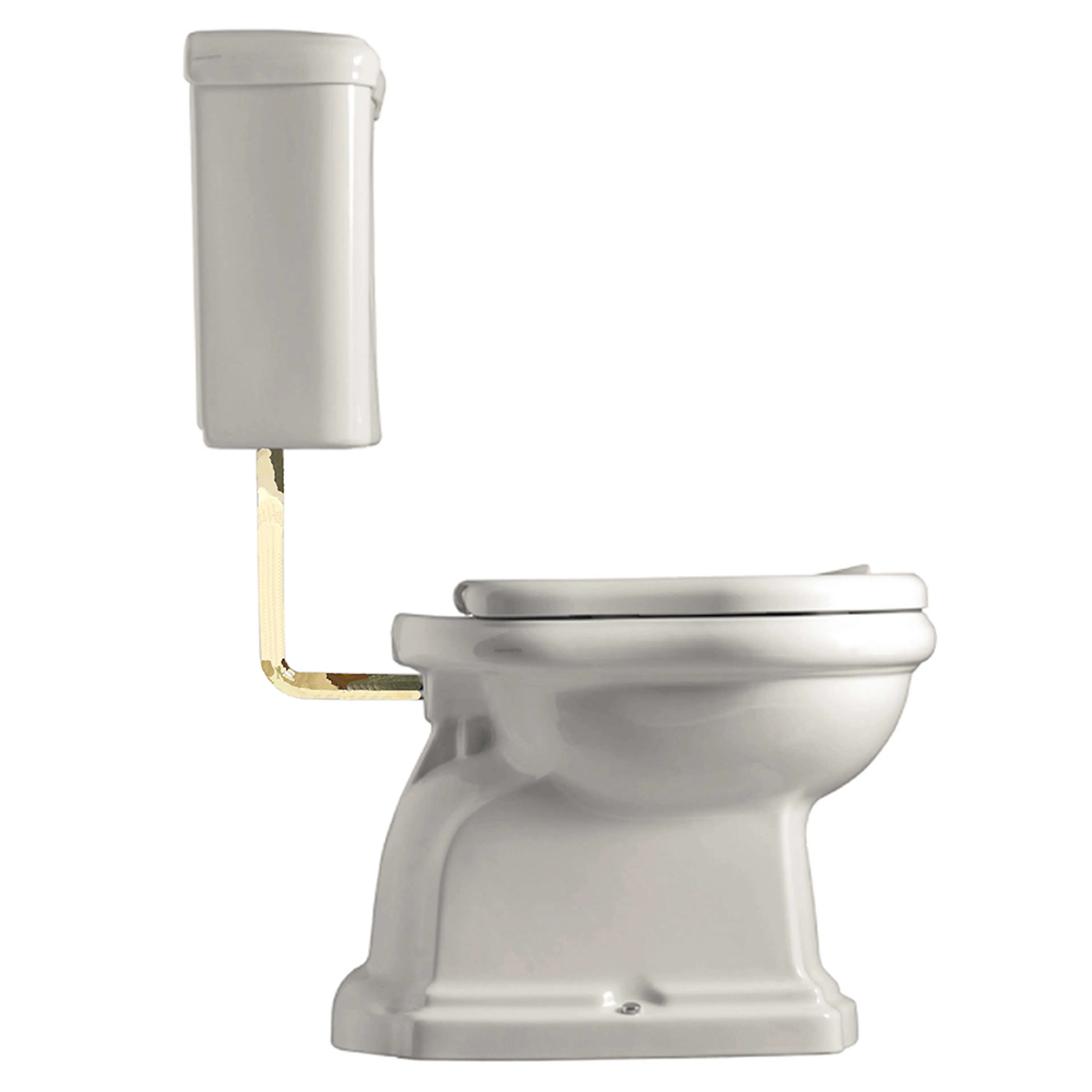 Toalett Lavabo Retro LOW S-lås