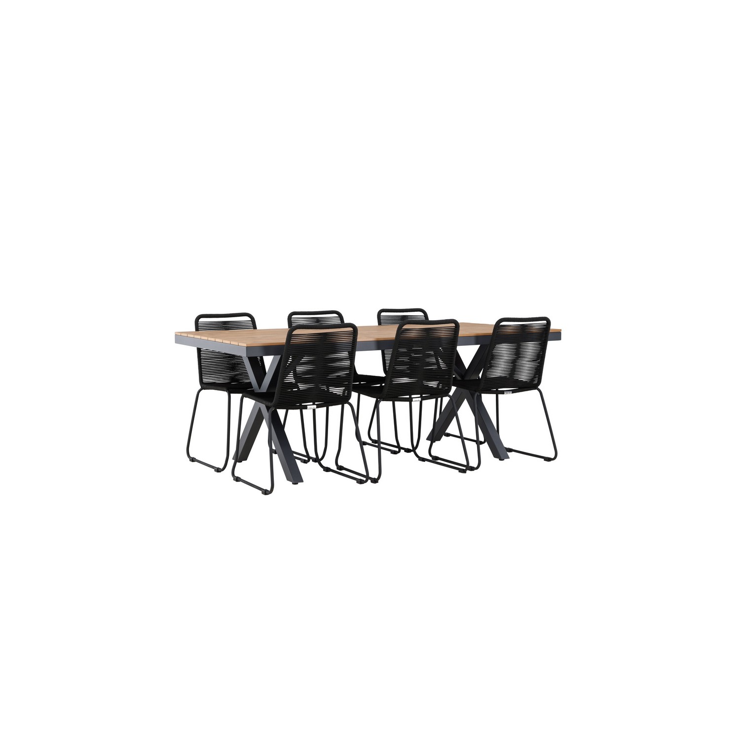 Hagegruppe Venture Home Garcia med 6 Lindos Stoler