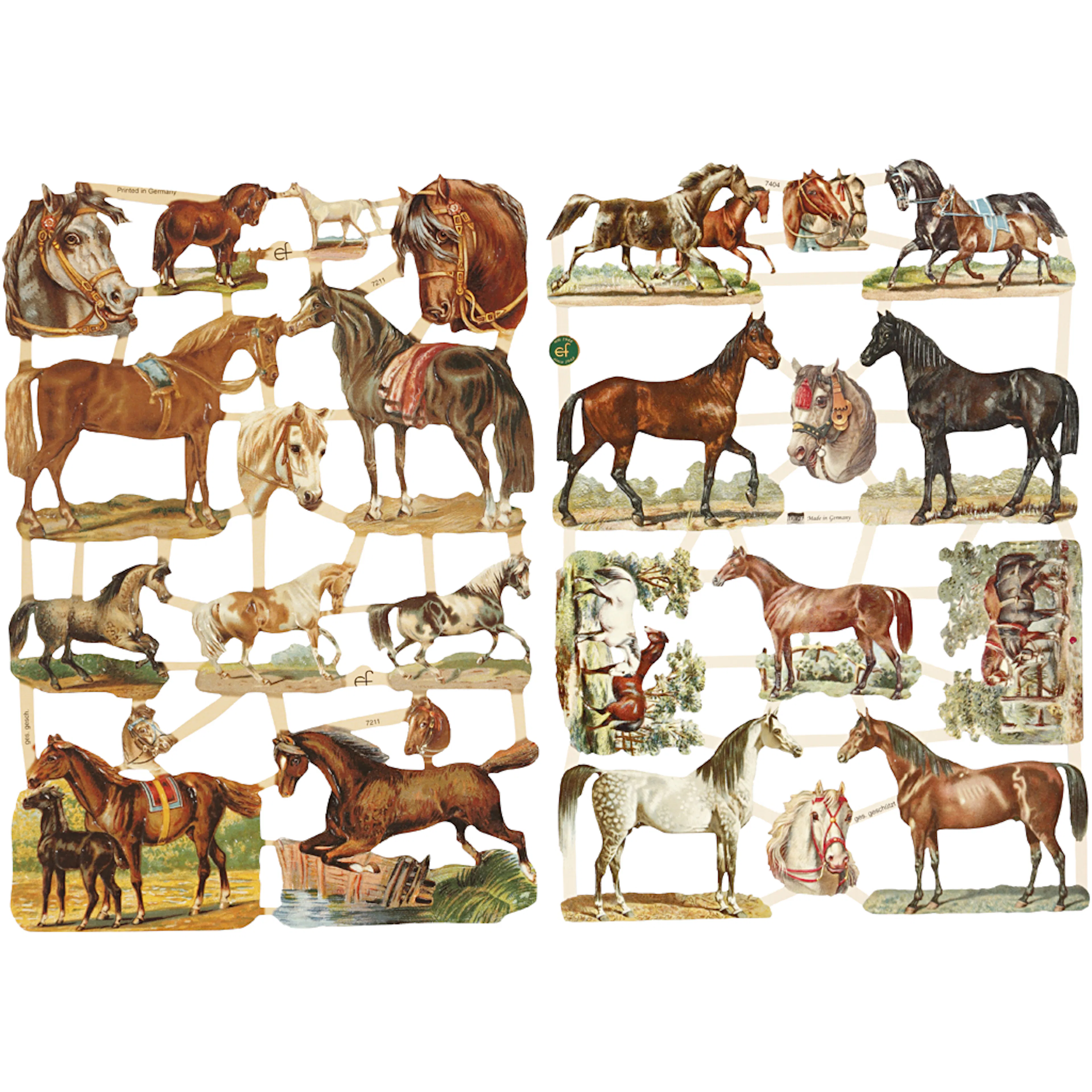 Glansbilder Creativ Company Hester 165x235 cm 2 Ark/1 Pk