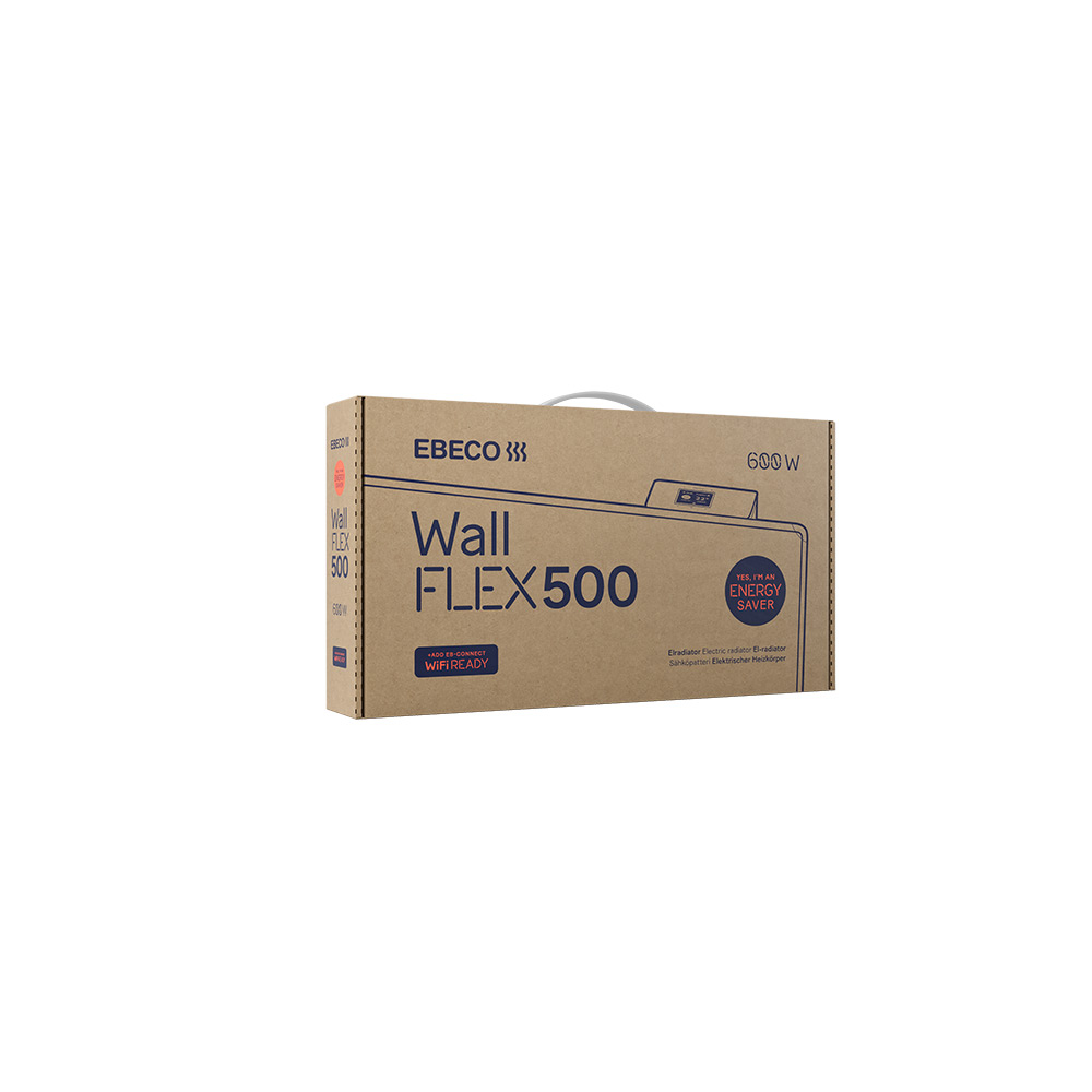Panelovn Ebeco Wallflex 500 WiFi Klar