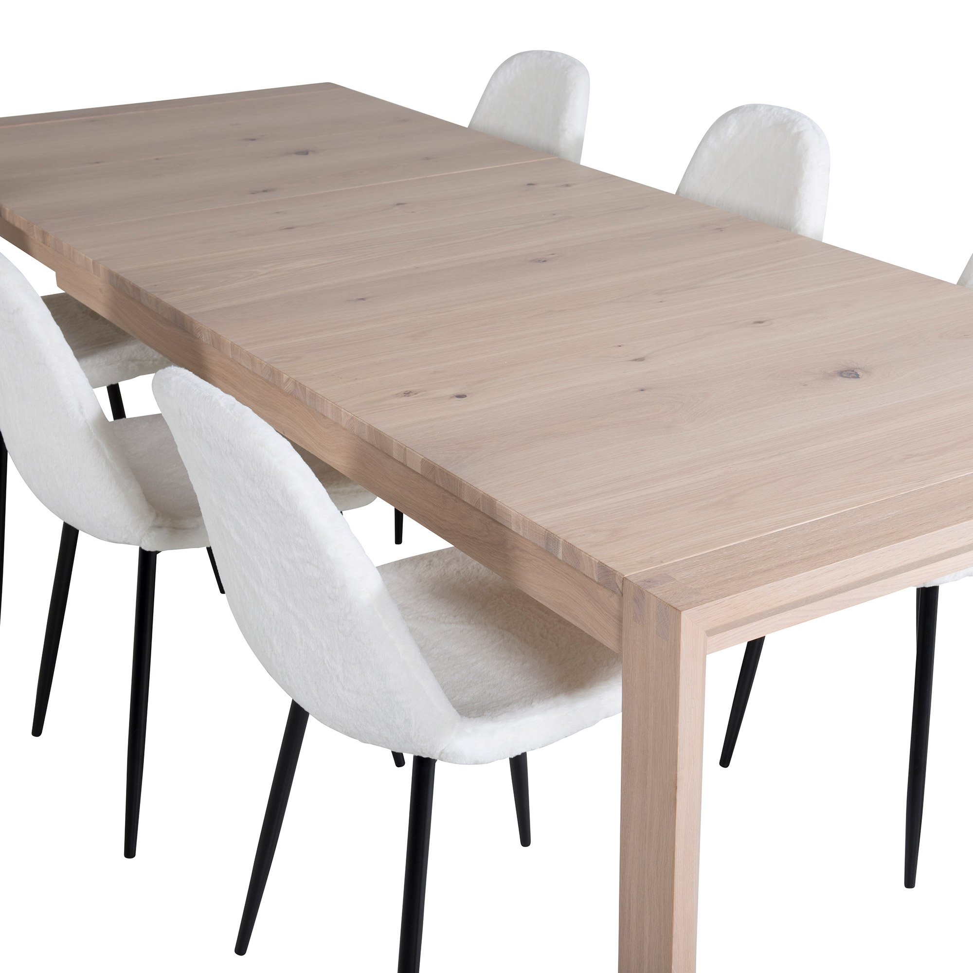 Spisegruppe Venture Home Shy med 6 Pooya Stoler