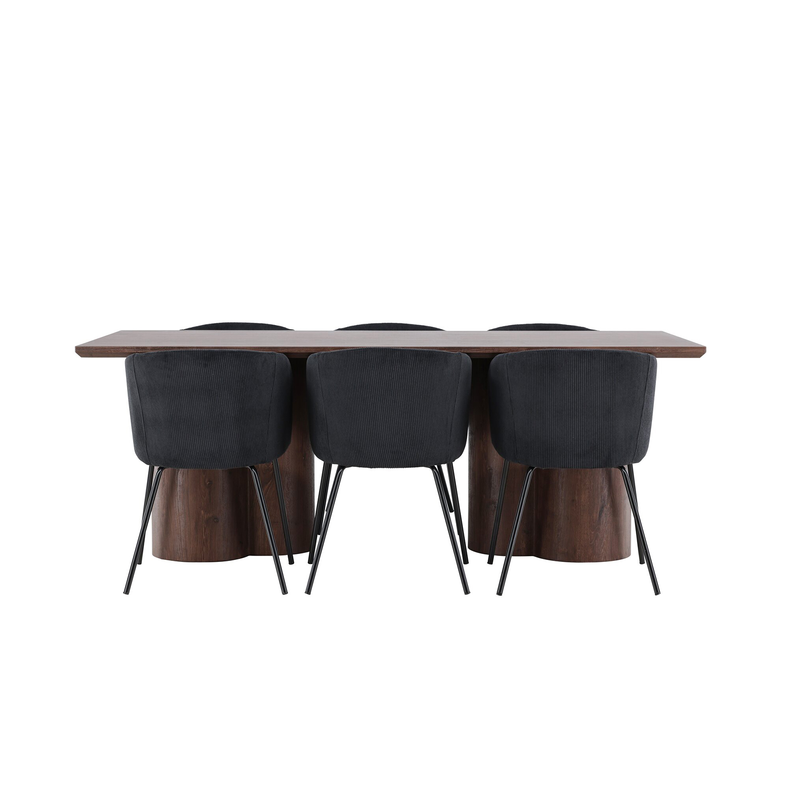 Spisegruppe Venture Home Olivia 210 med 6 stk Berit Stoler