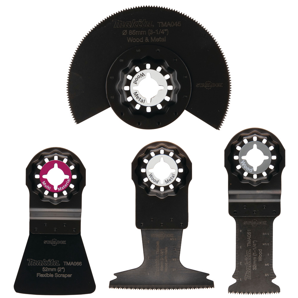 Sagbladsett Makita B-67505 Starlock Golvset 4 st