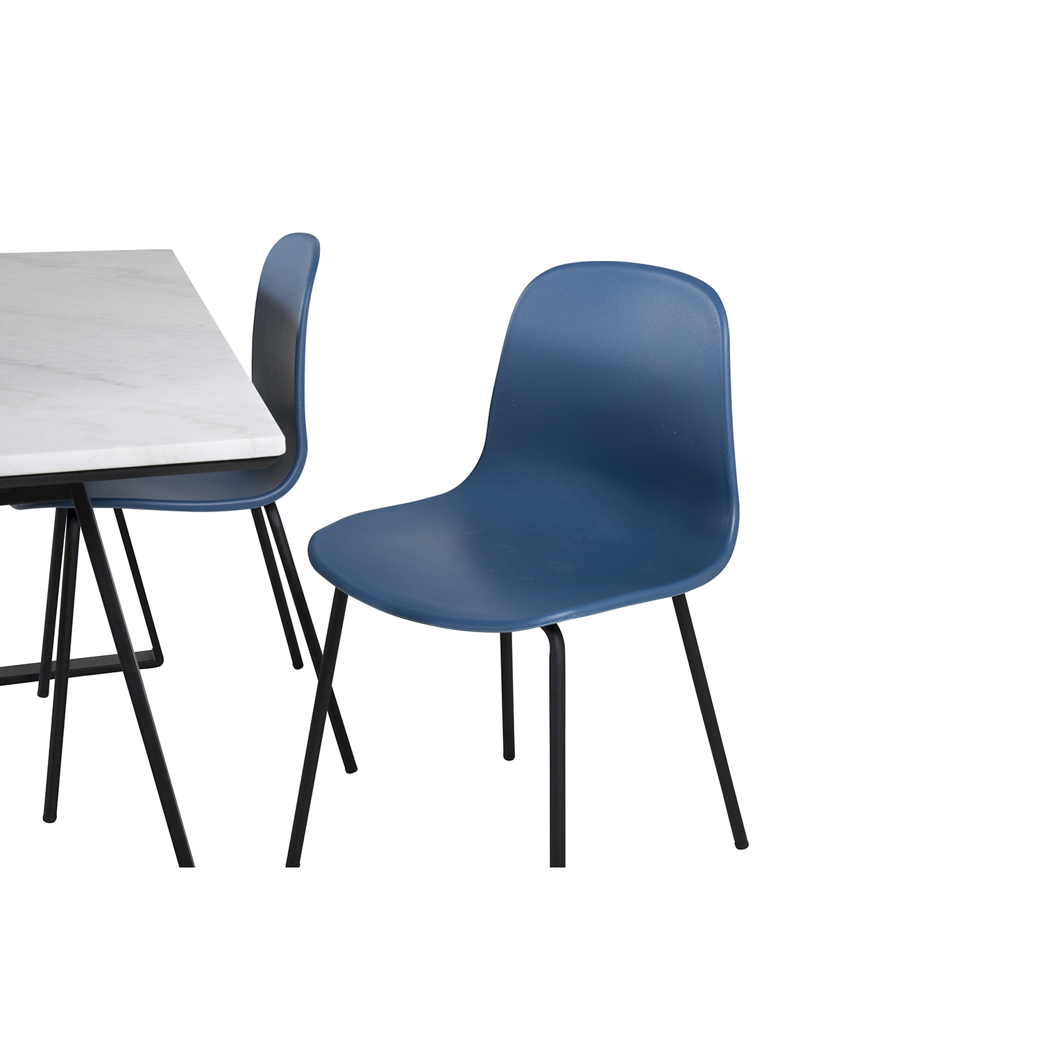 Spisegruppe Venture Home Estelle 140 med 4 Ardi Stoler