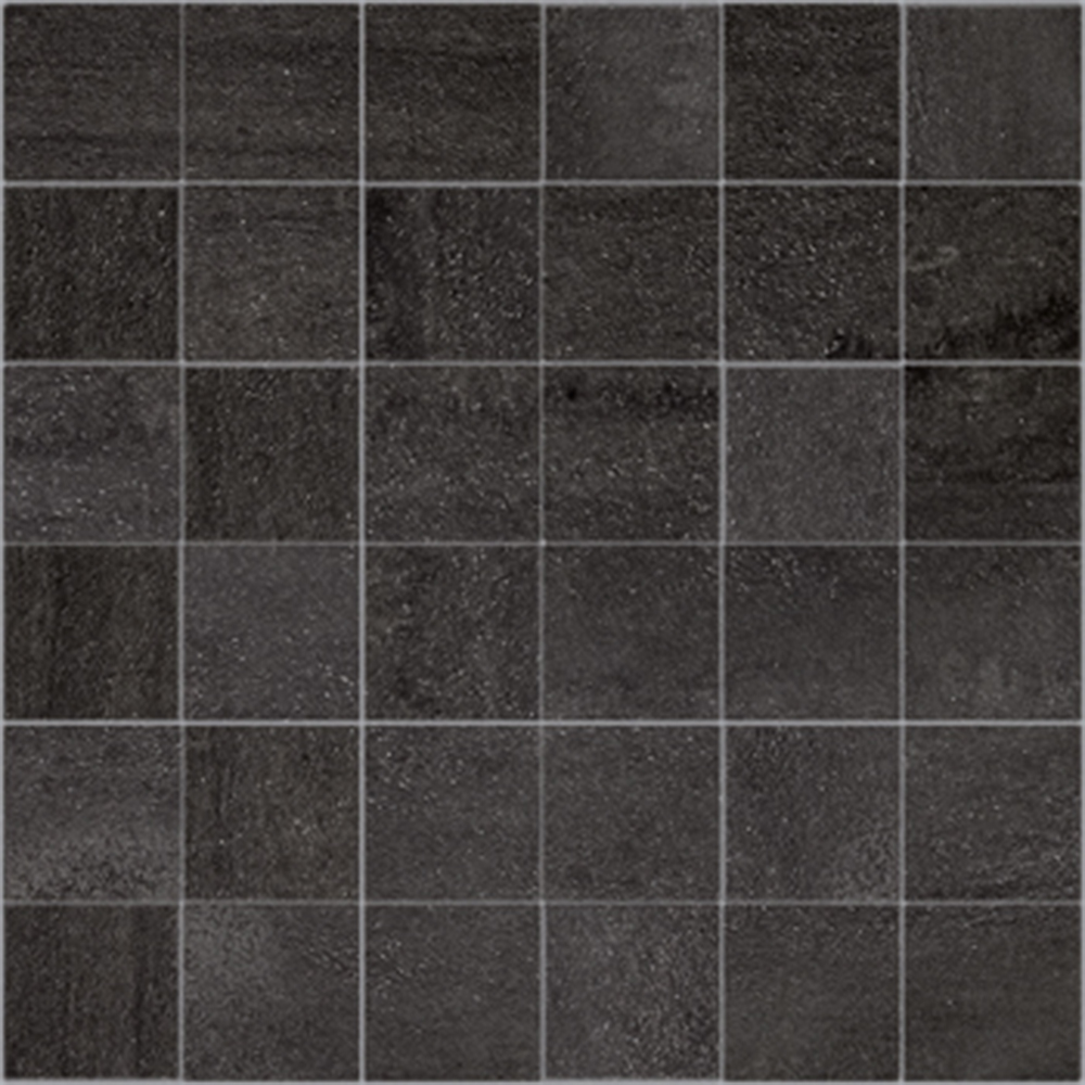 Mosaikk Lhådös Copy Nero 5x5 cm Matt