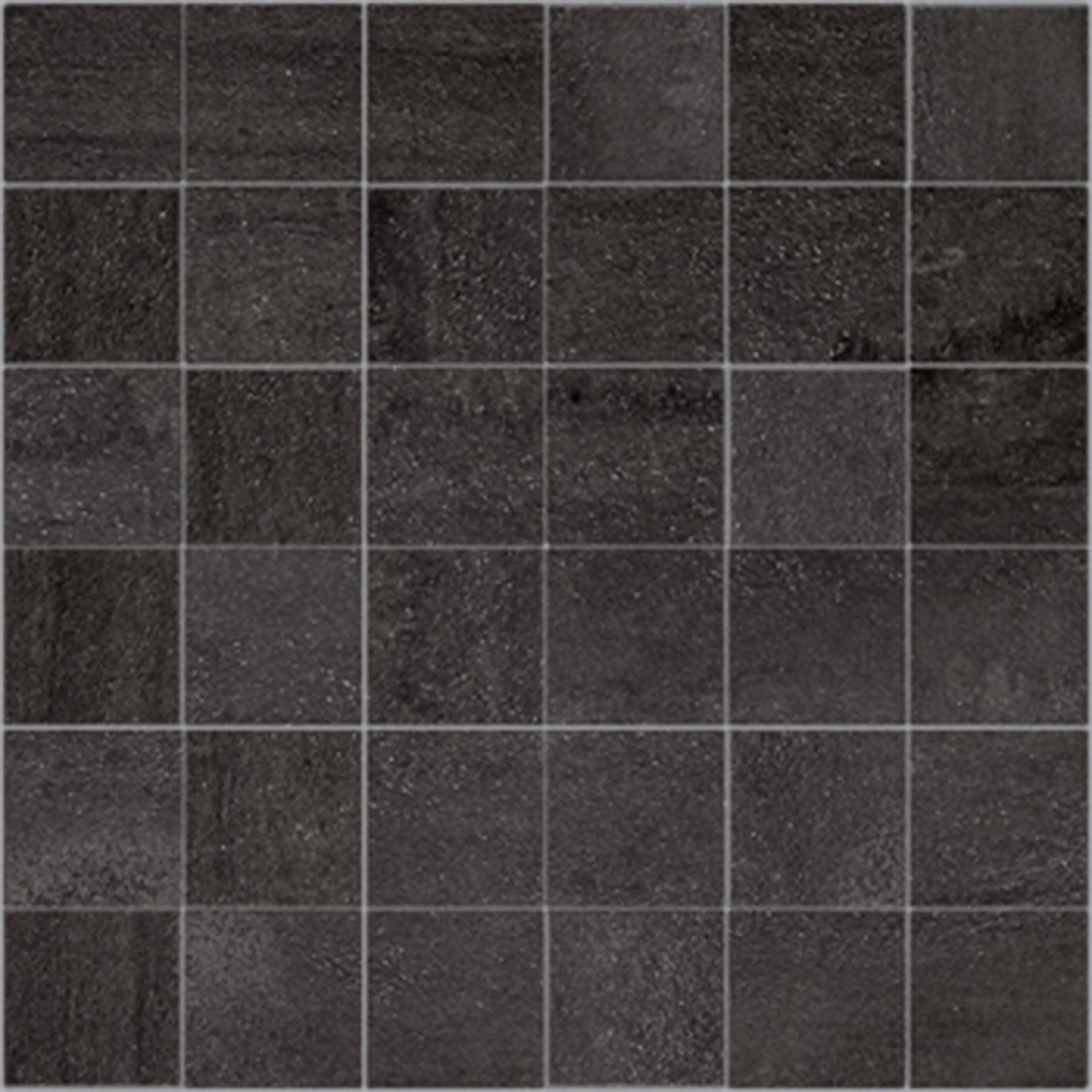 Mosaikk Lhådös Copy Nero 5x5 cm Matt