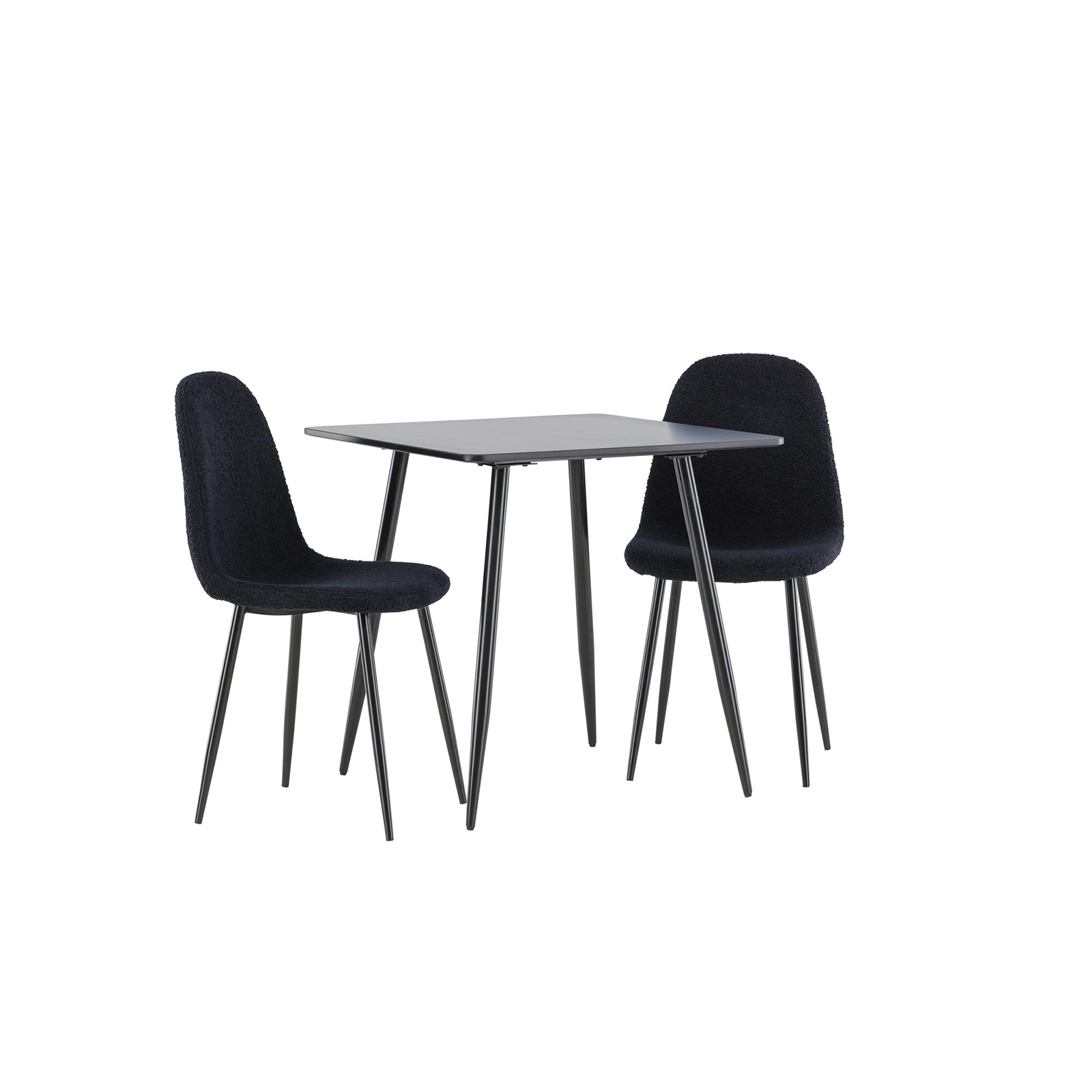 Spisegruppe Venture Home Polar 75 med 2 stk Polar Stoler Teddy