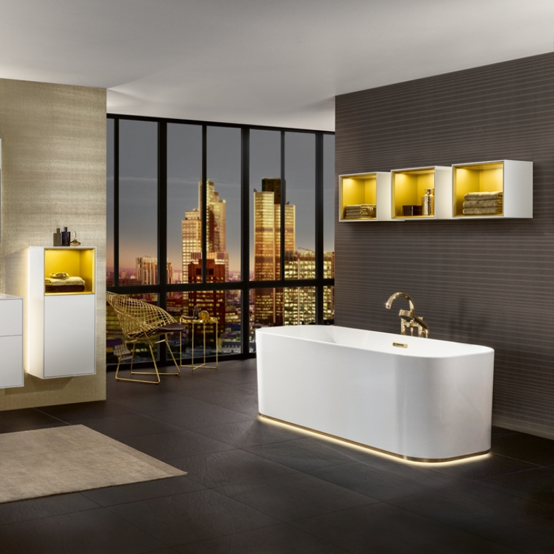 Badkar Villeroy & Boch Finion Fristående