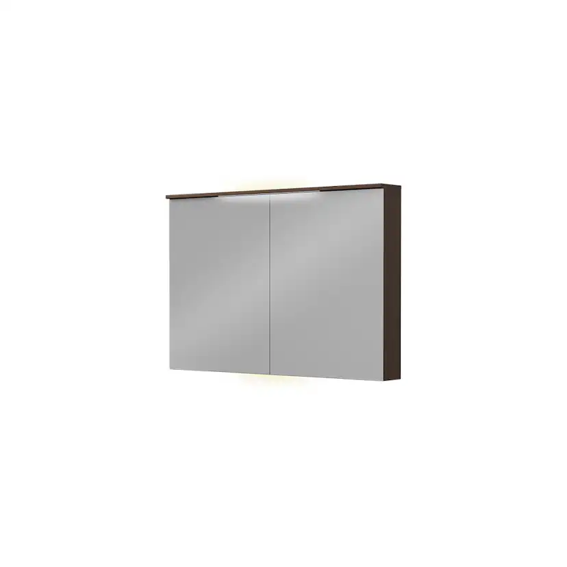 Speilskap FOSSBAD B120 D12 med Lystopp 60 + 60