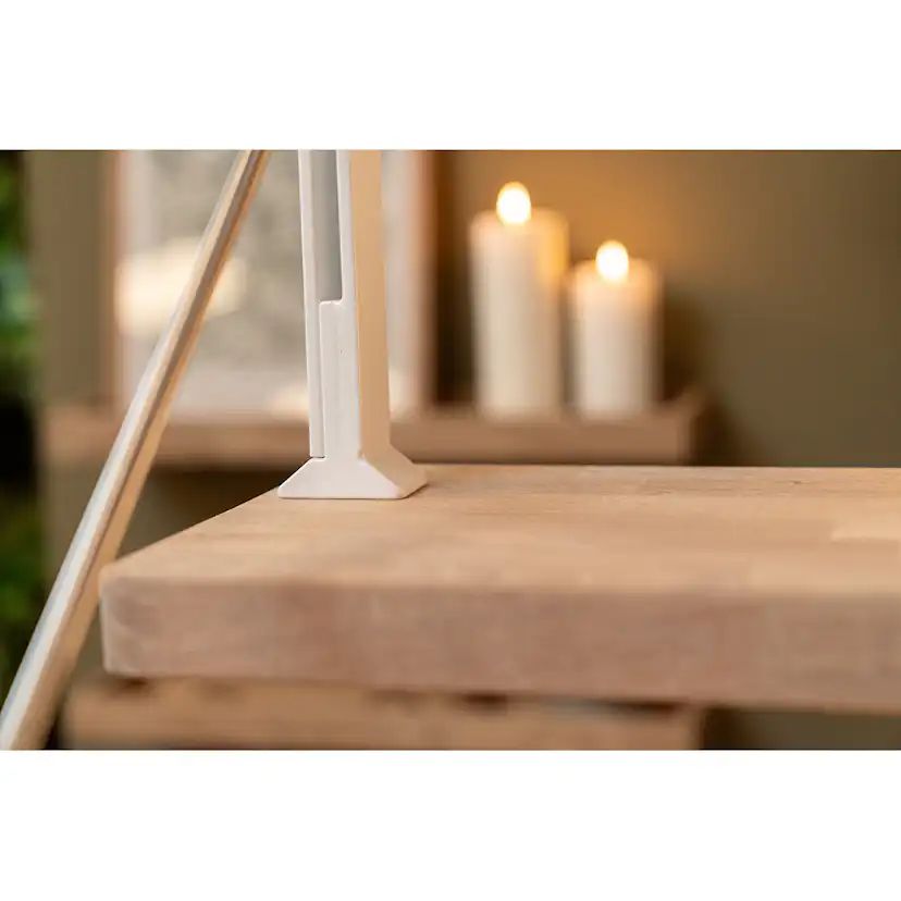 Plassbesparende Trapp Dolle Sydney Eik Hvitoljet 1/4 Design