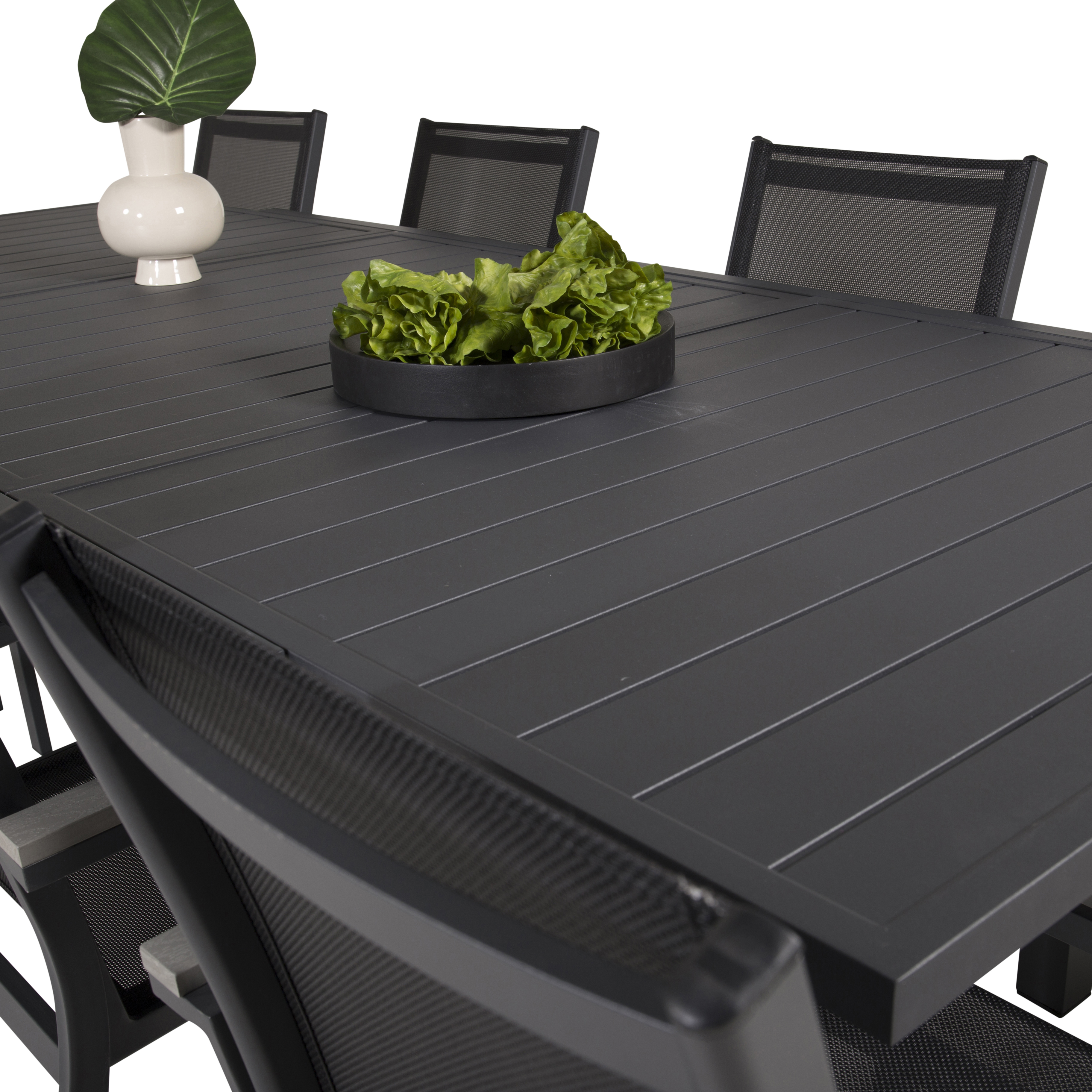 Spisegruppe Venture Home Madrid 160/240 med 8 Pincy Stoler