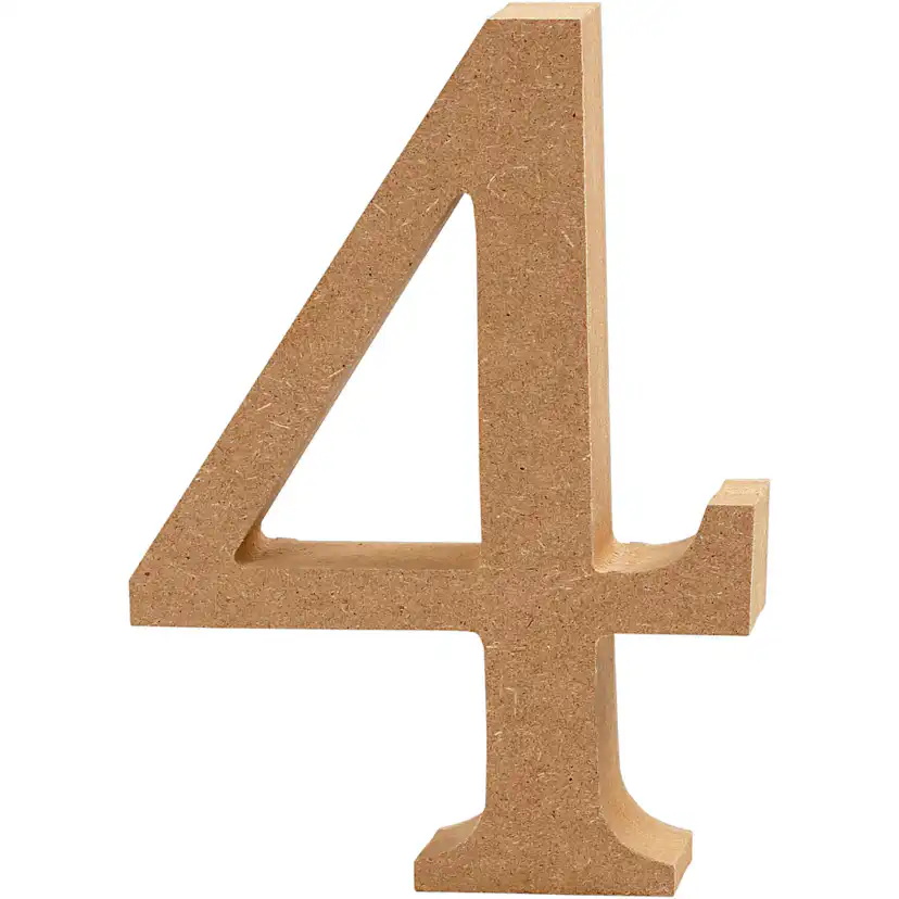 Tall Creativ Company i Tre 8 cm Tykkelse 1,5 cm 1 stk