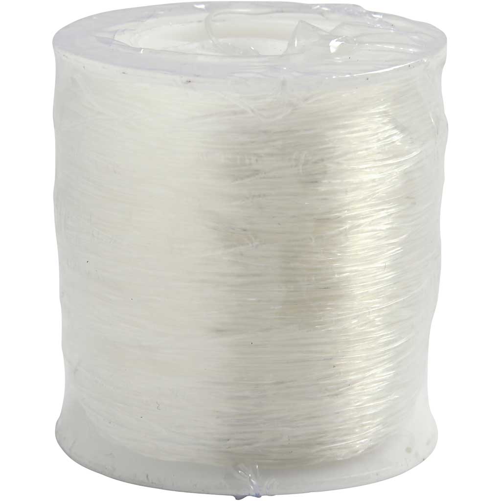 Smykketråd Creativ Company Elastisk Rund 0,8 mm