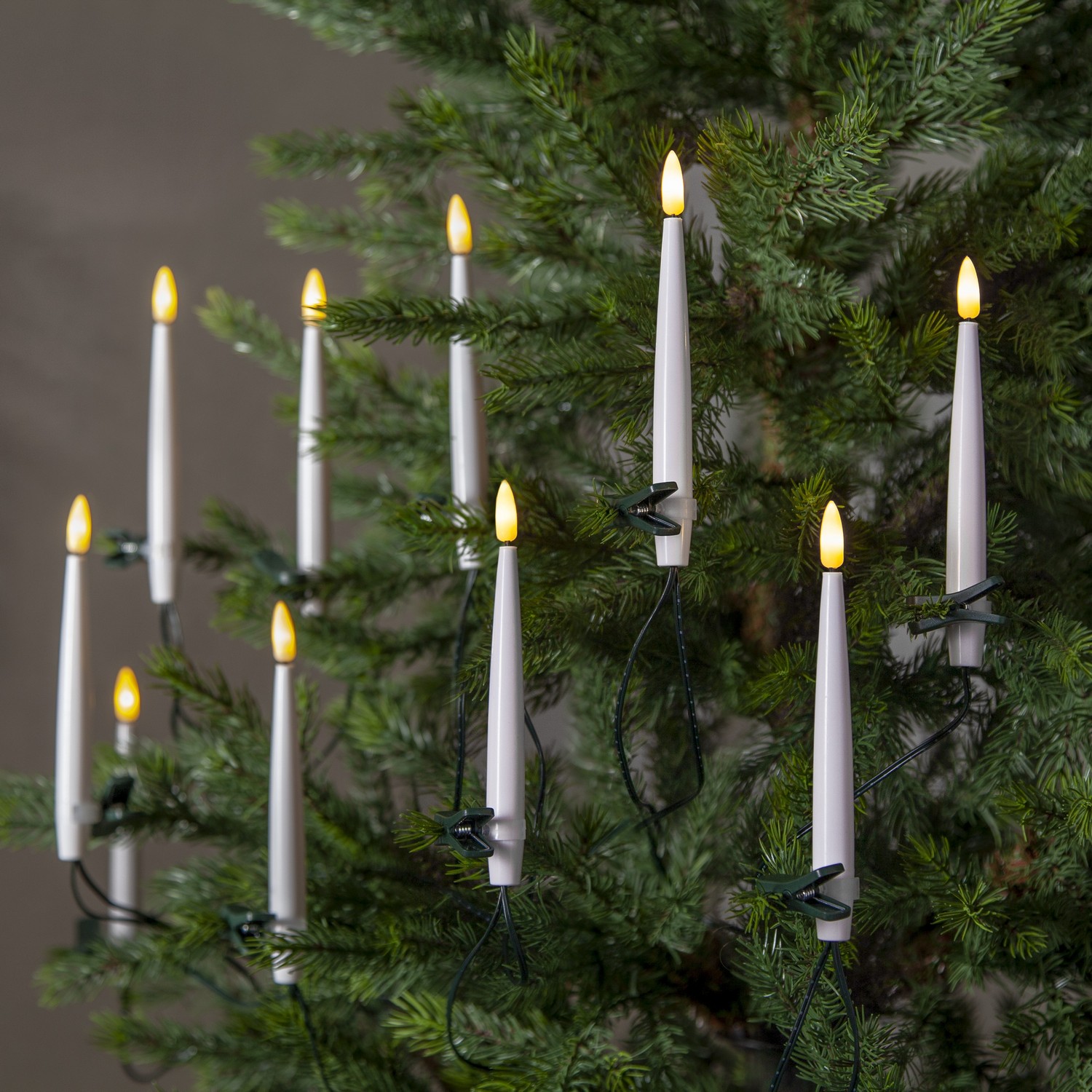 Juletrelys Star Trading Flamme 16 stk