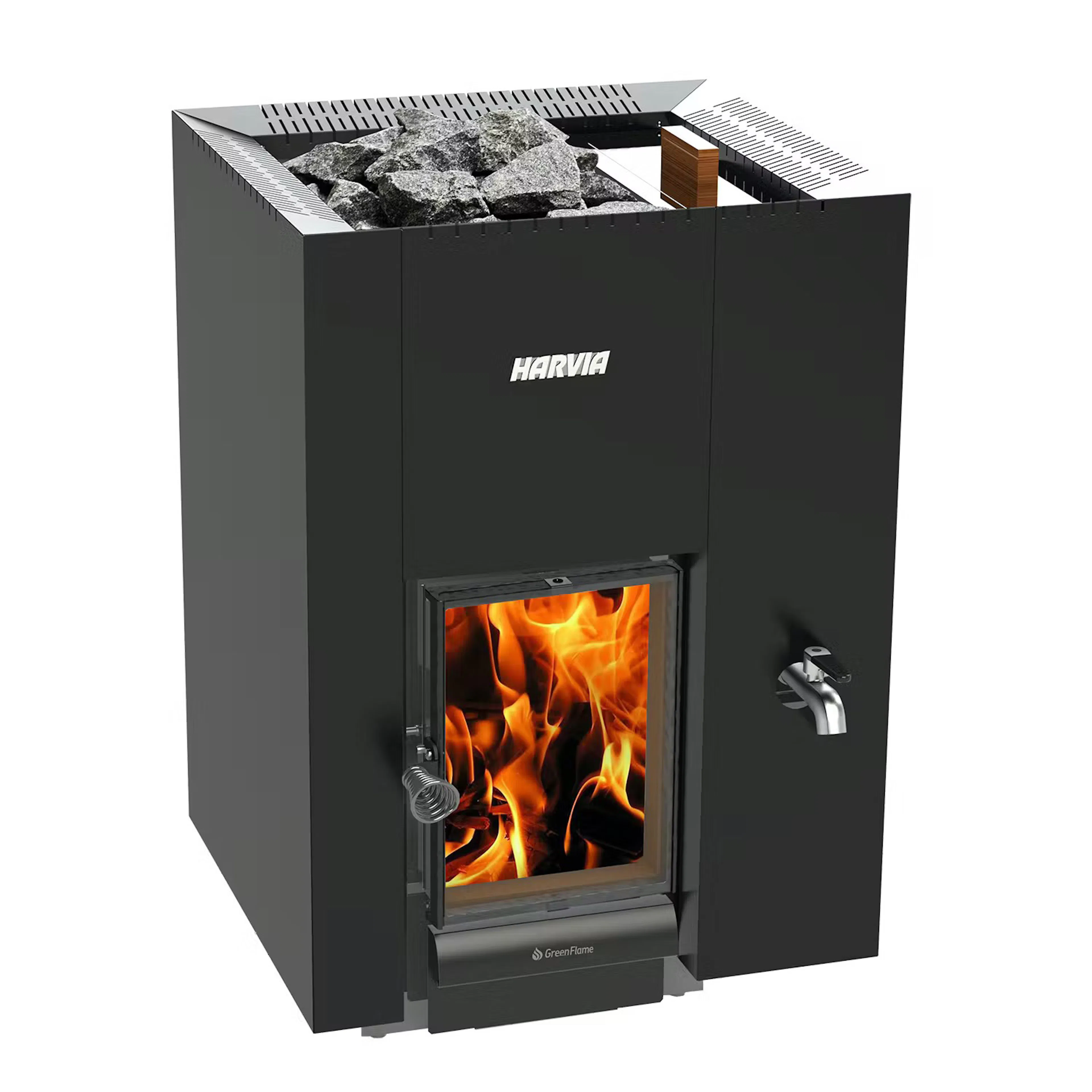 Badstueovn Harvia Linear 22 RS GreenFlame