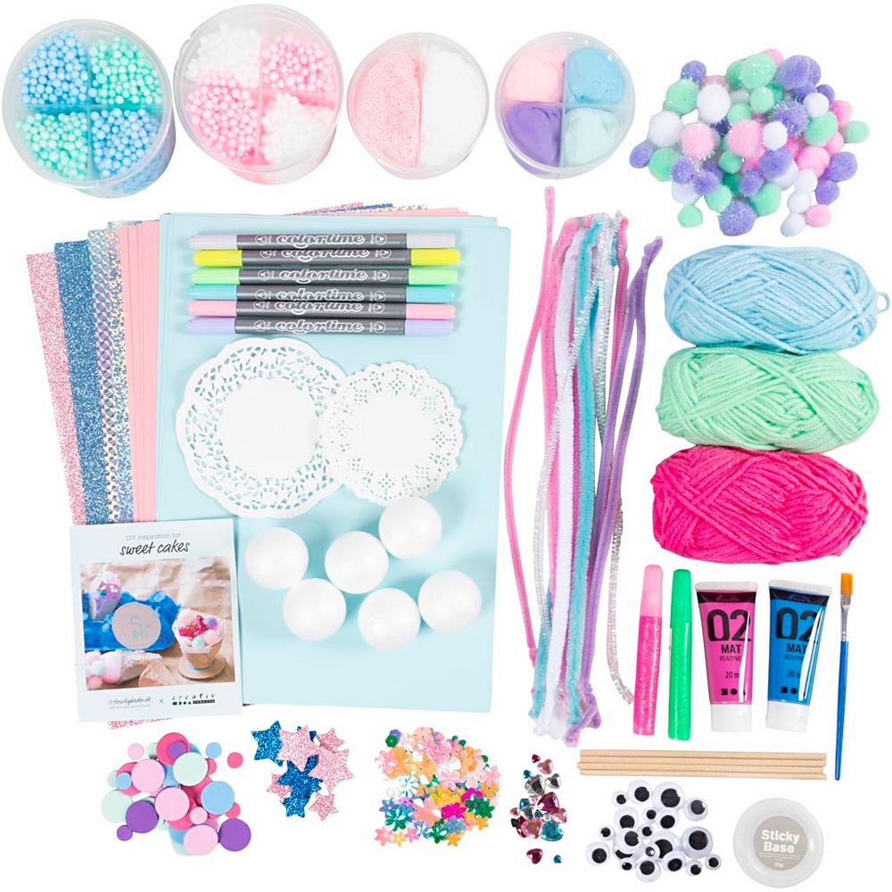 Hobbysett Creativ Company Maxi DIY Kit Mix Sweet Cakes