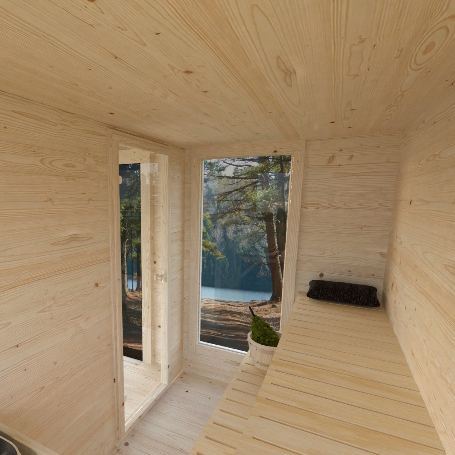 Badstuhus Palmako Sanna 12,8 m2