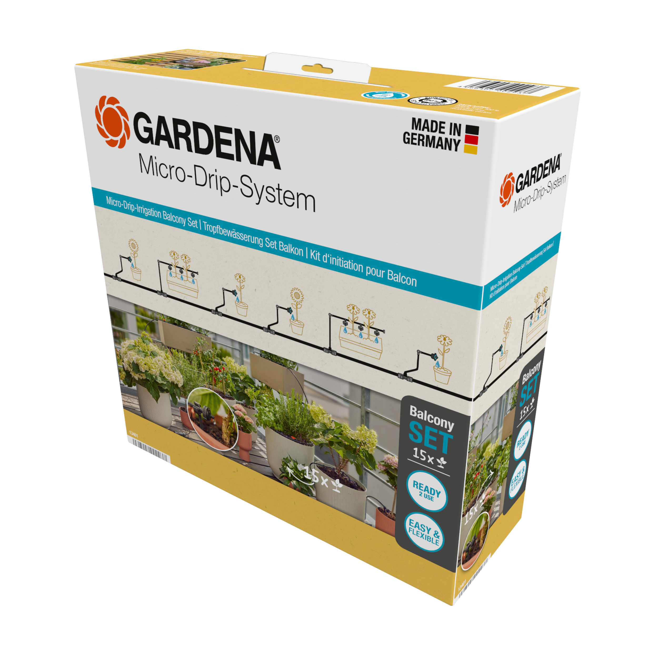 Vanningssett Gardena Micro-Drip Balkong
