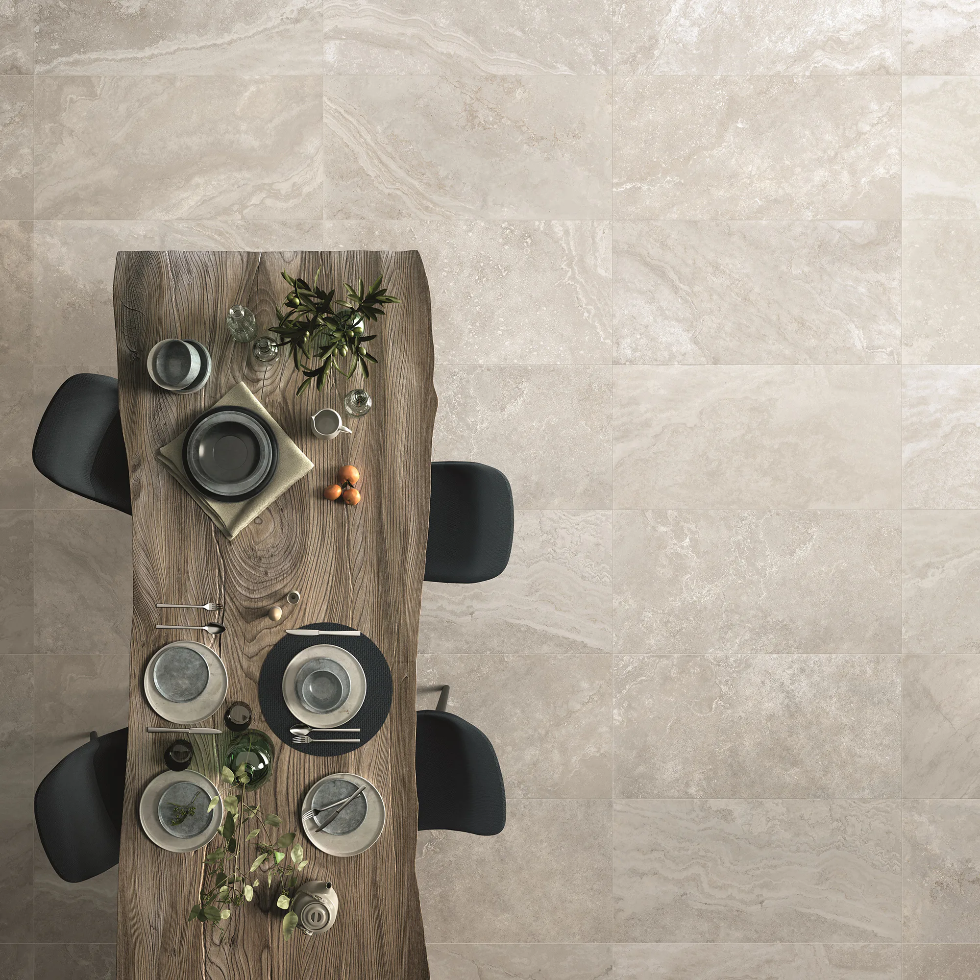 Klinker Astor Ceramiche Stream Sølv Grå 30x60 cm