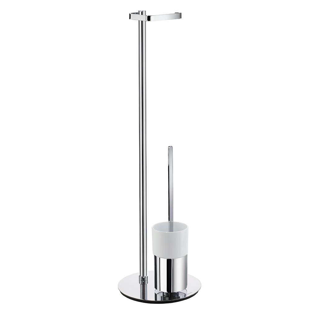 Toalettpapirholder Smedbo FK312P Krom/Hvit Porselen