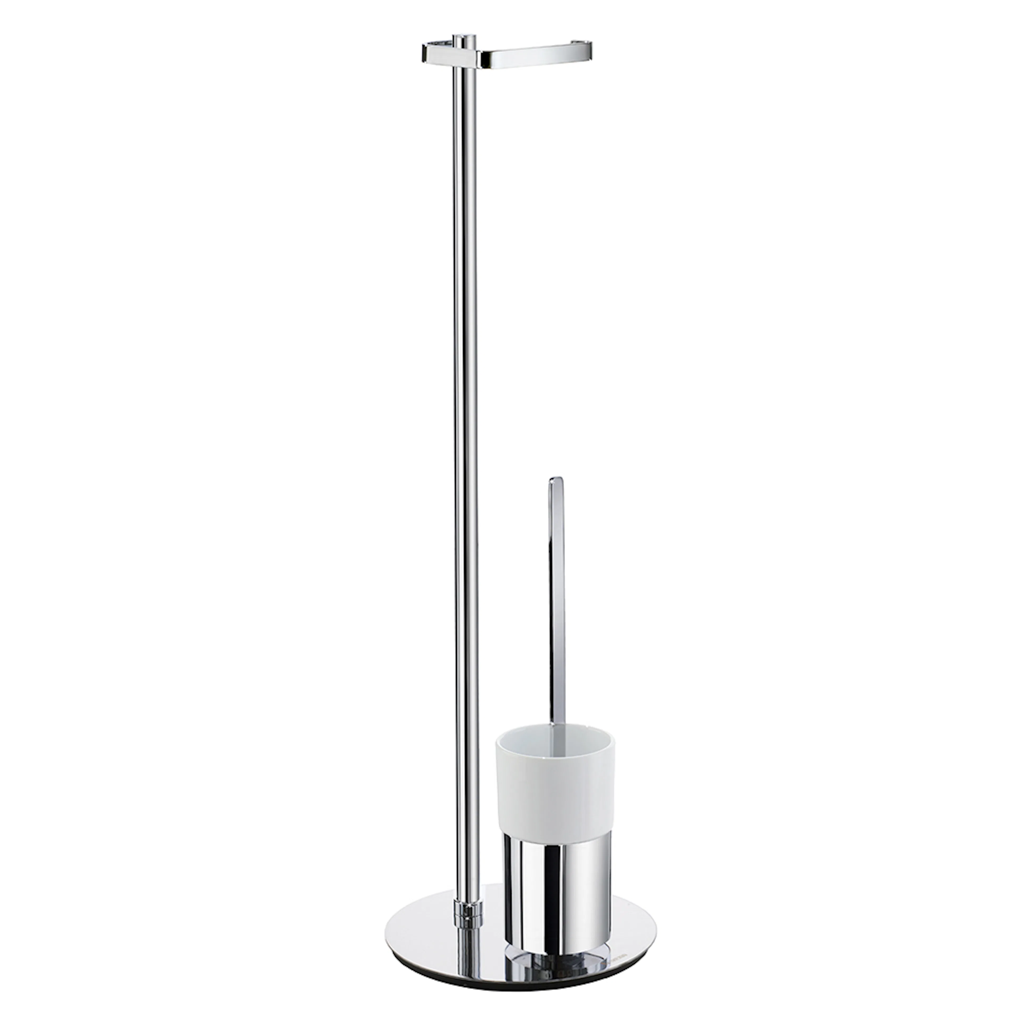 Toalettpapirholder Smedbo FK312P Krom/Hvit Porselen