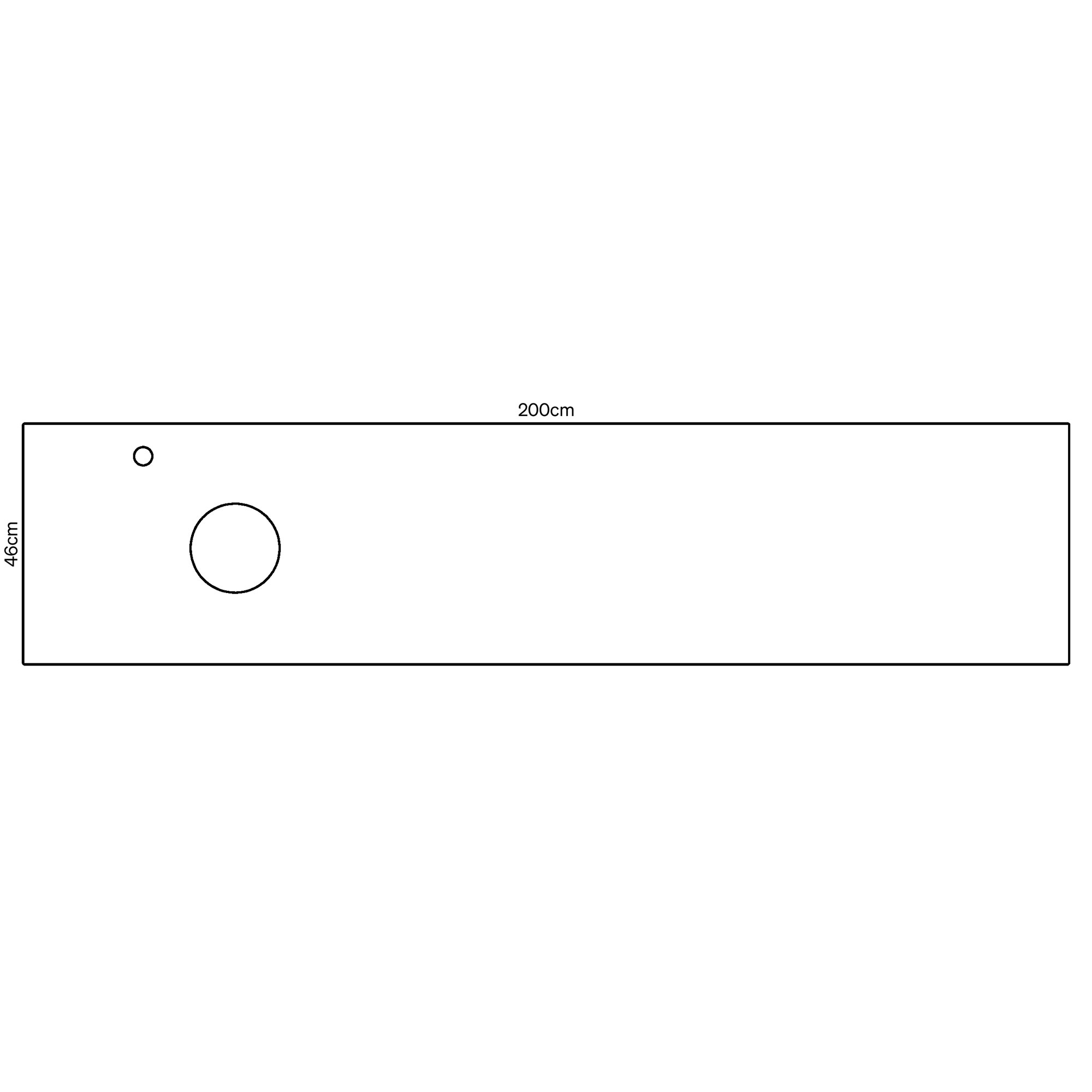 Bänkskiva Svedbergs Epos Keon