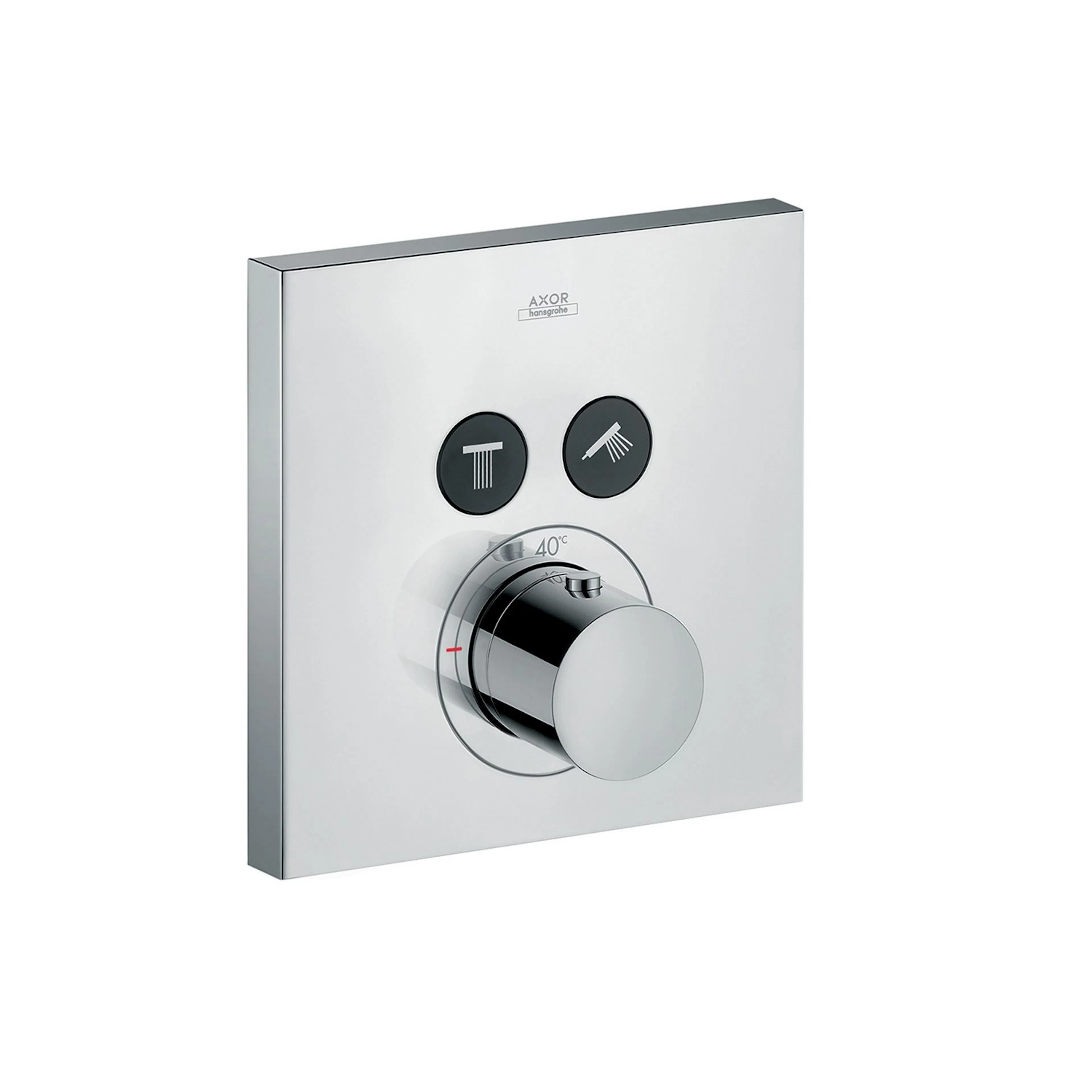 Innbyggingsblander Axor ShowerSleect Square 2-utløp