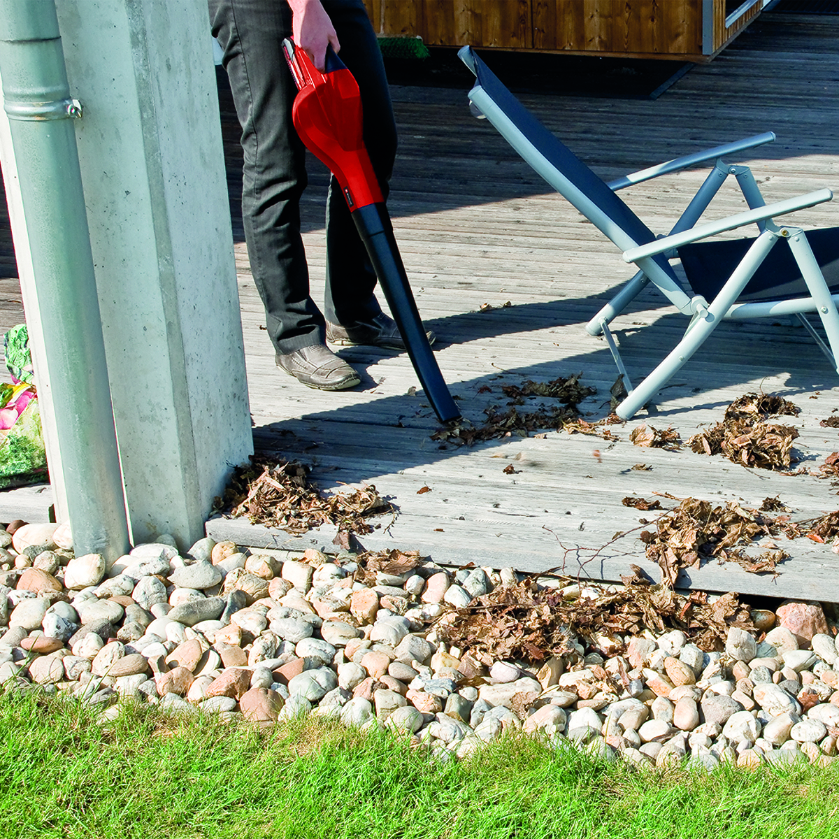 Løvblåser Einhell GC-CLB 18/210 Li Uten Batteri og Lader
