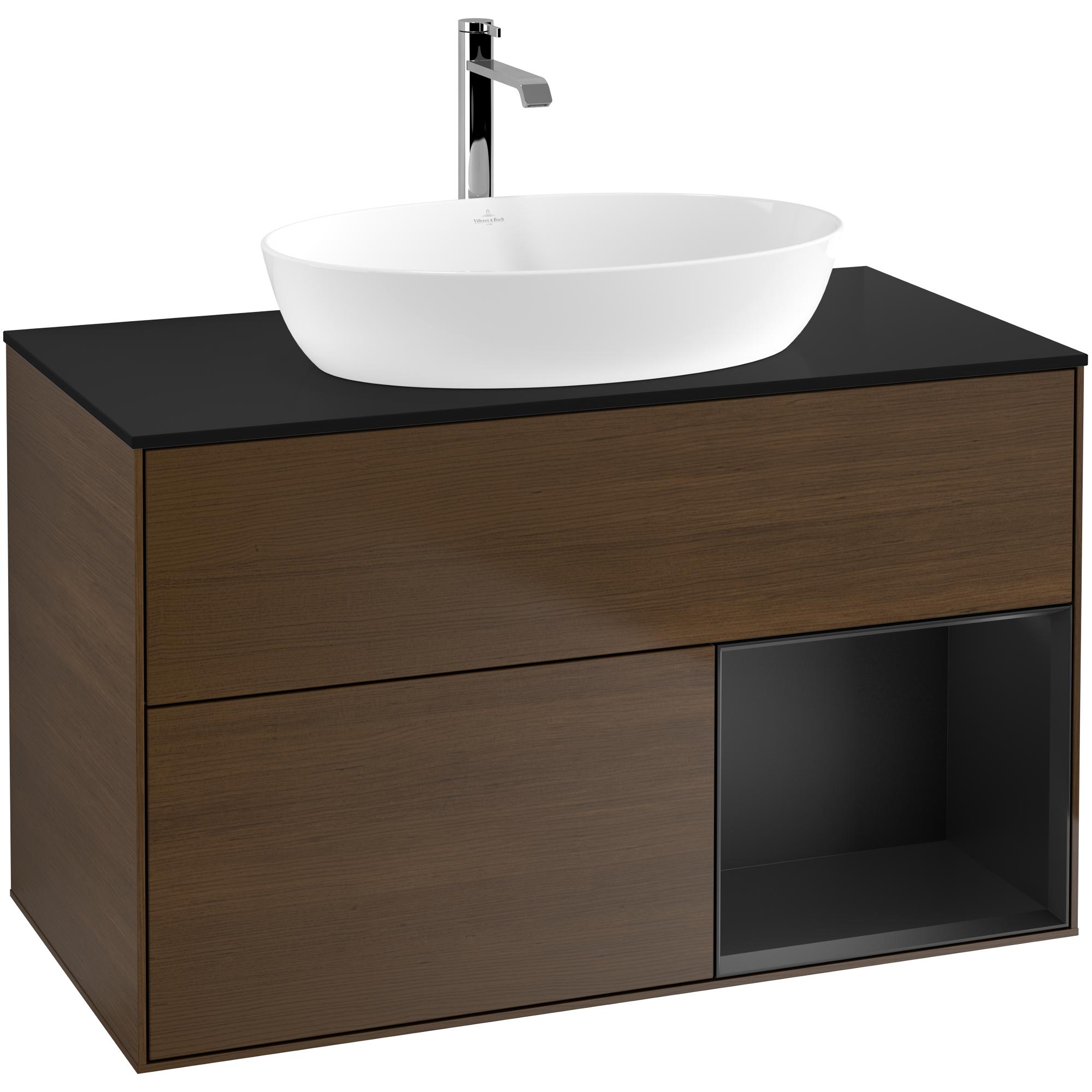 Tvättställsskåp Villeroy & Boch Finion med 2 Lådor Hylla och Bänkskiva för Fristående Tvättställ från Artis & Collaro
