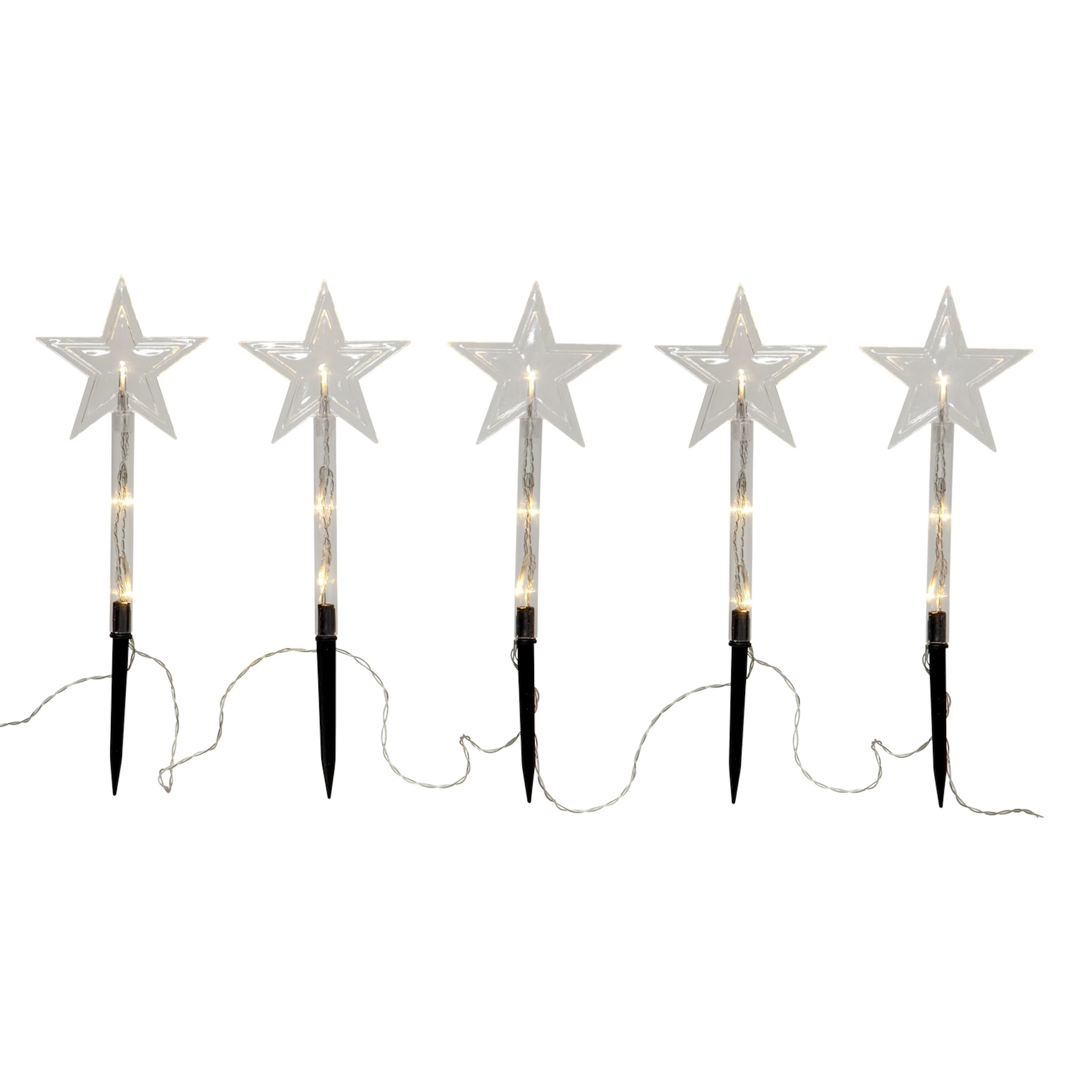 Utendørsdekorasjon Star Trading Wandy Star 5 stk