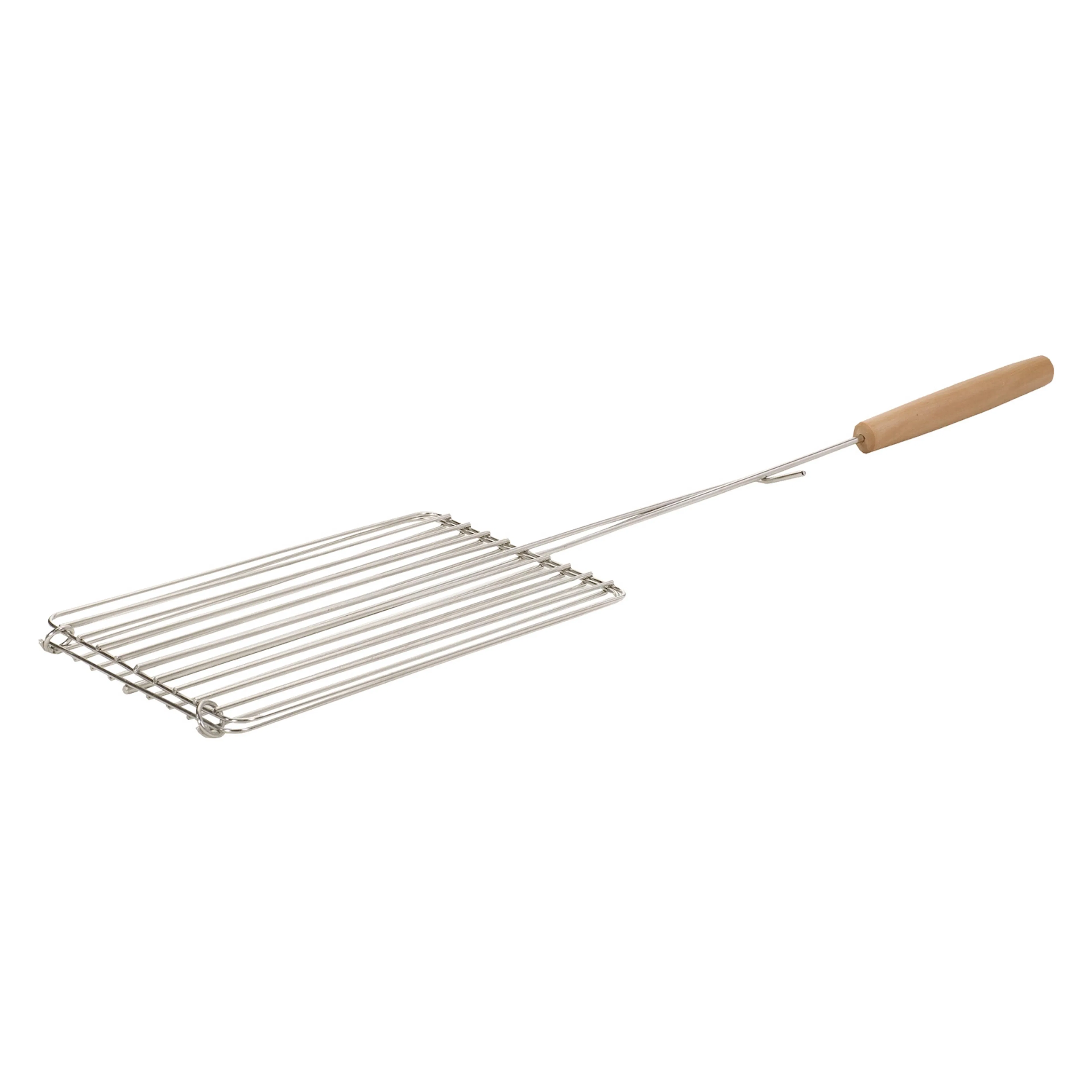 Grillrist Muurikka Rustfritt Stål/Tre