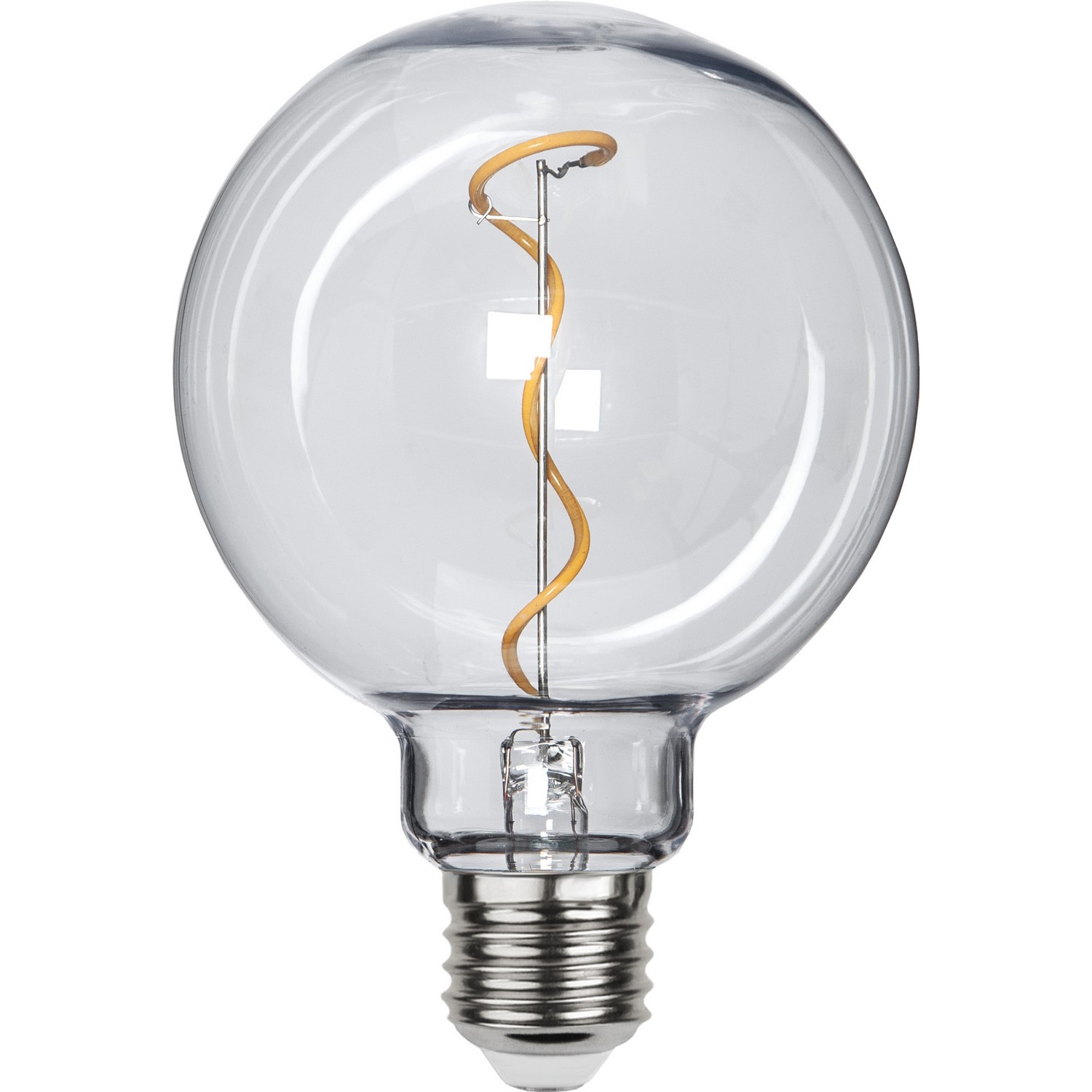 LED-Lampe Star Trading E27 G95 Utendørs Belysning PC Cover Filament 2200K