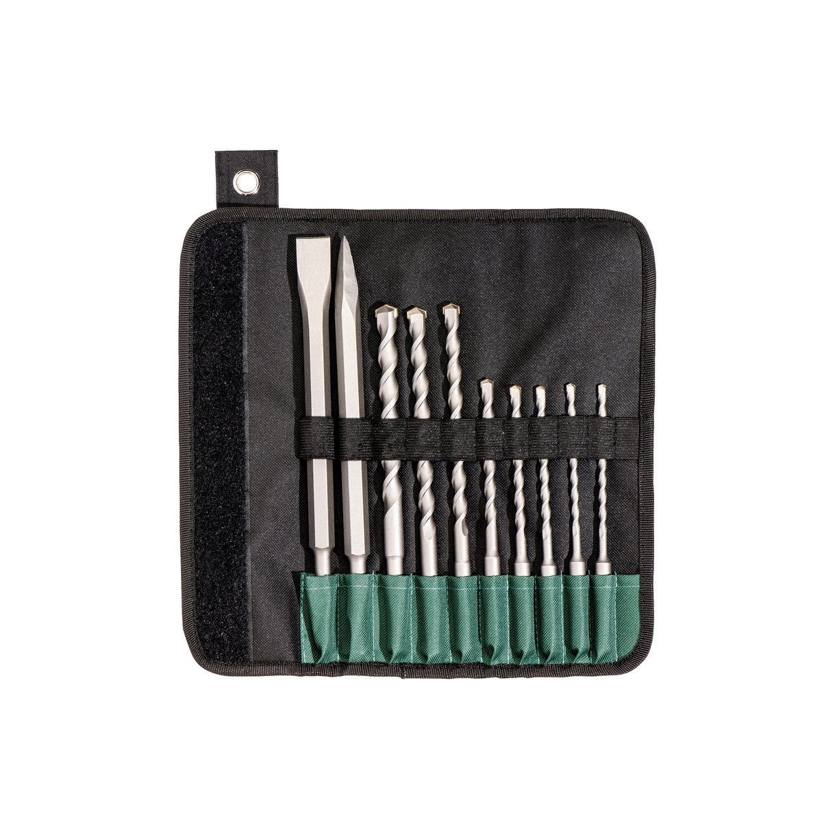 SDS-plus Metabo Bor/-Meiselsett i Mappe 10 deler