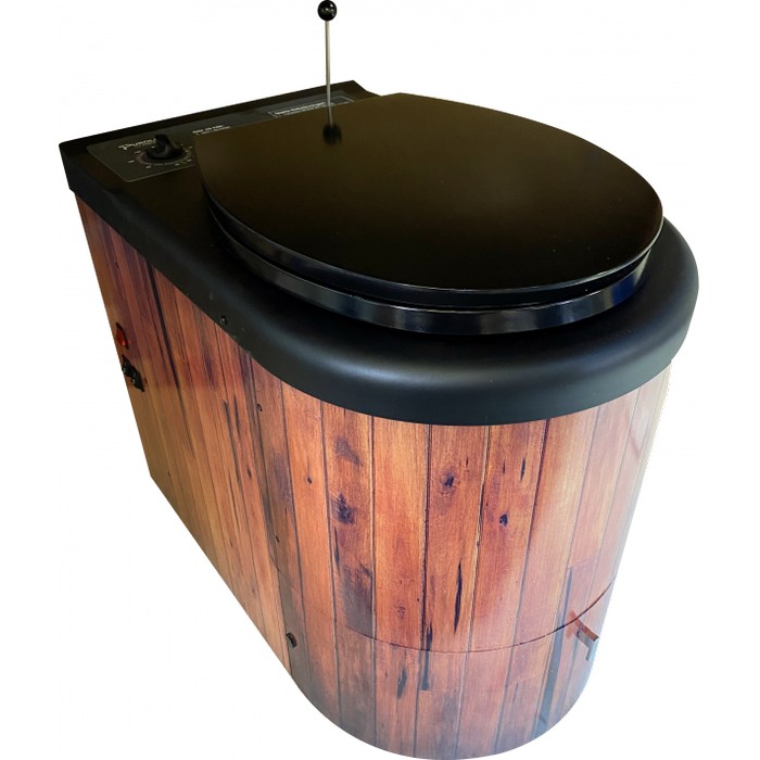 Forbrenningstoalett Purolett Eco Royal Wood