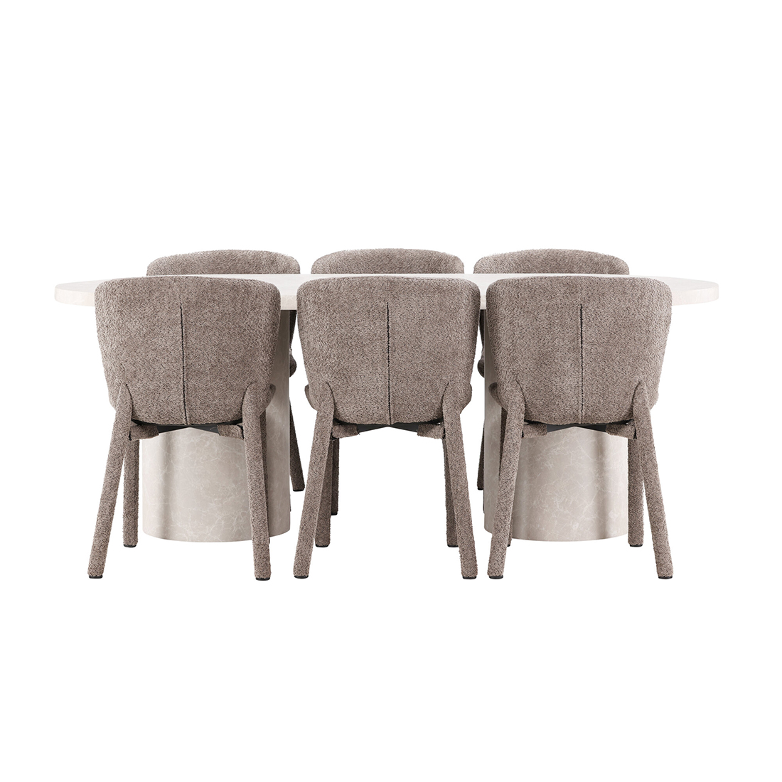 Spisegruppe Venture Home Narvik med 6st Astoria Spisestoler