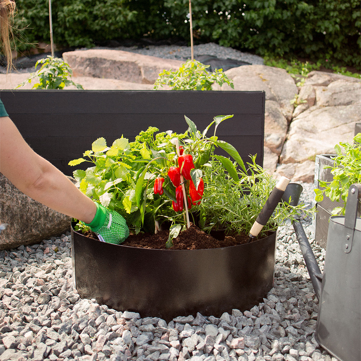 Plantekasse Jabo Odla Rund
