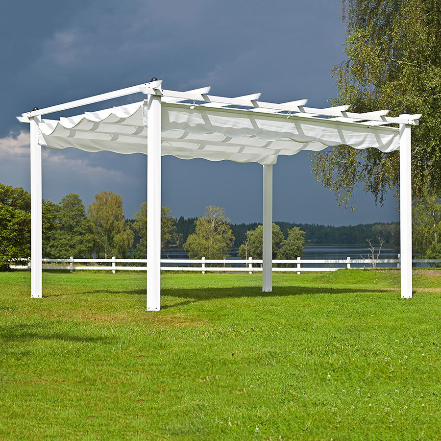 Pergola Hillerstorp Skanör Hvit