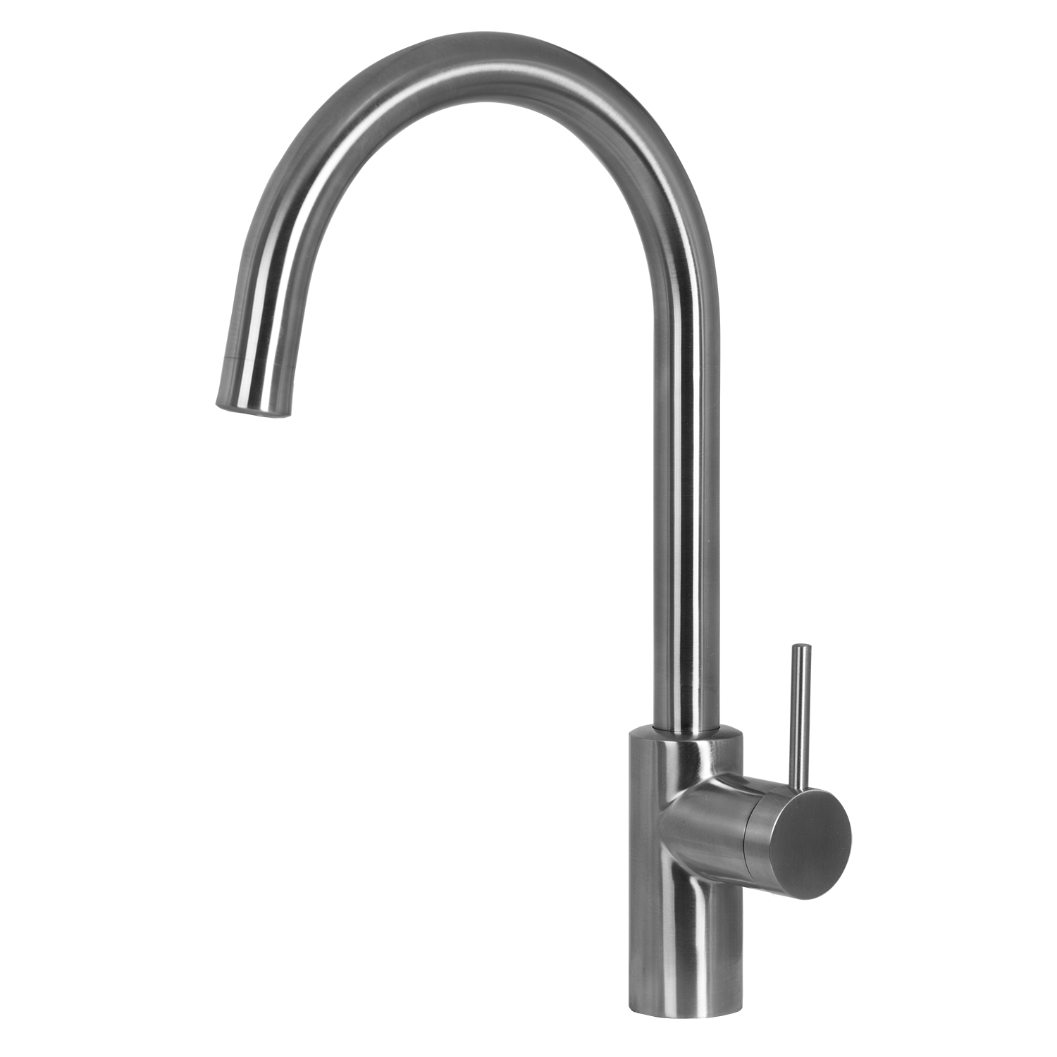 K&ouml;ksblandare Strand Stainless Knippla