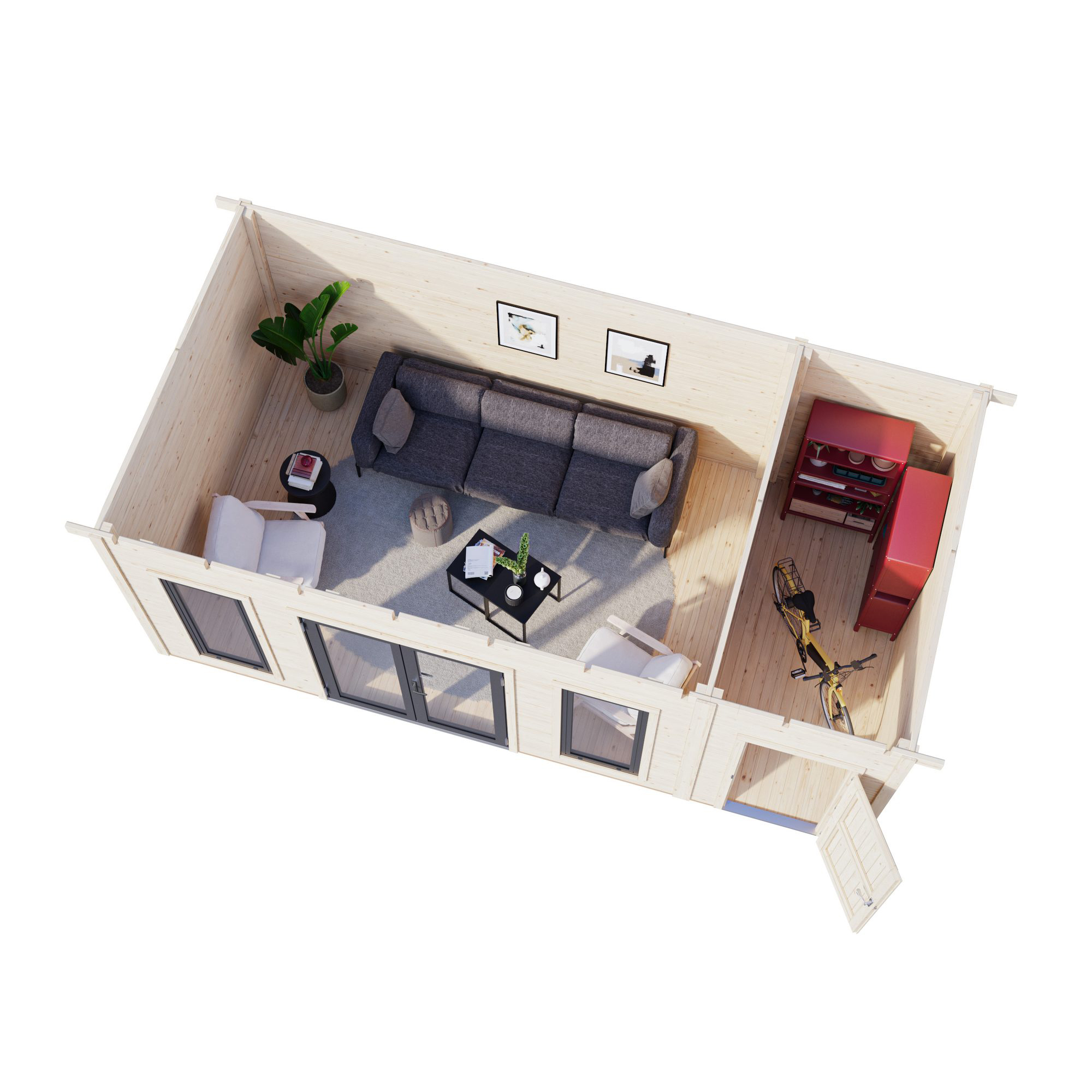 Hagestue Palmako Aurelia 17,6 m² (inv. 16,7 m²)