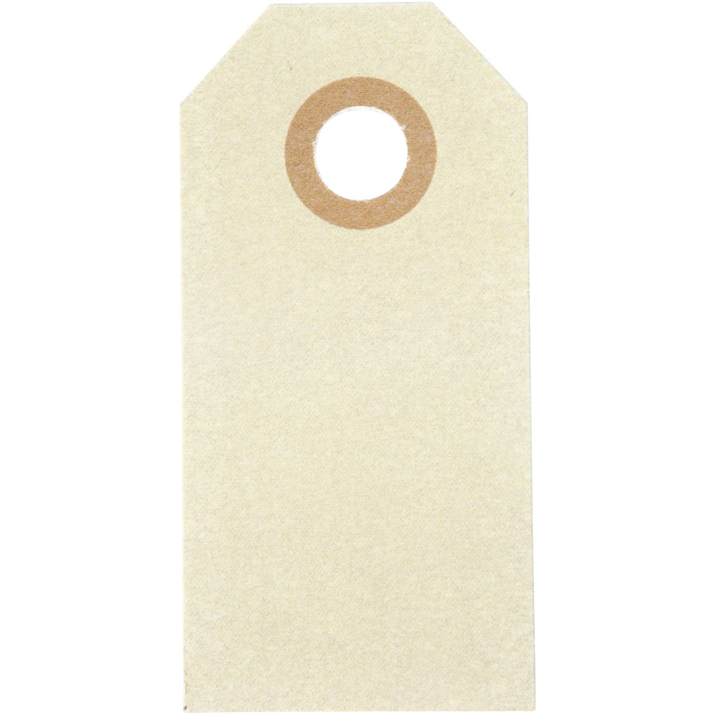 Manillamerker Creativ Company Str 3x6 cm Natur 1000 Stk/1 Pk